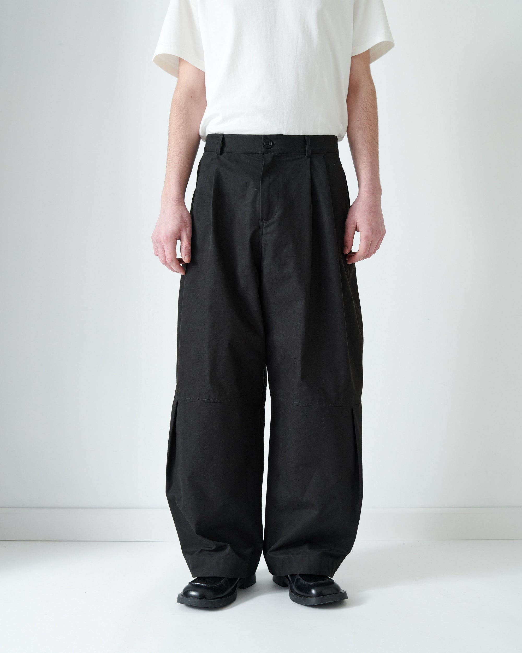 Zushi Trouser - Black Cotton