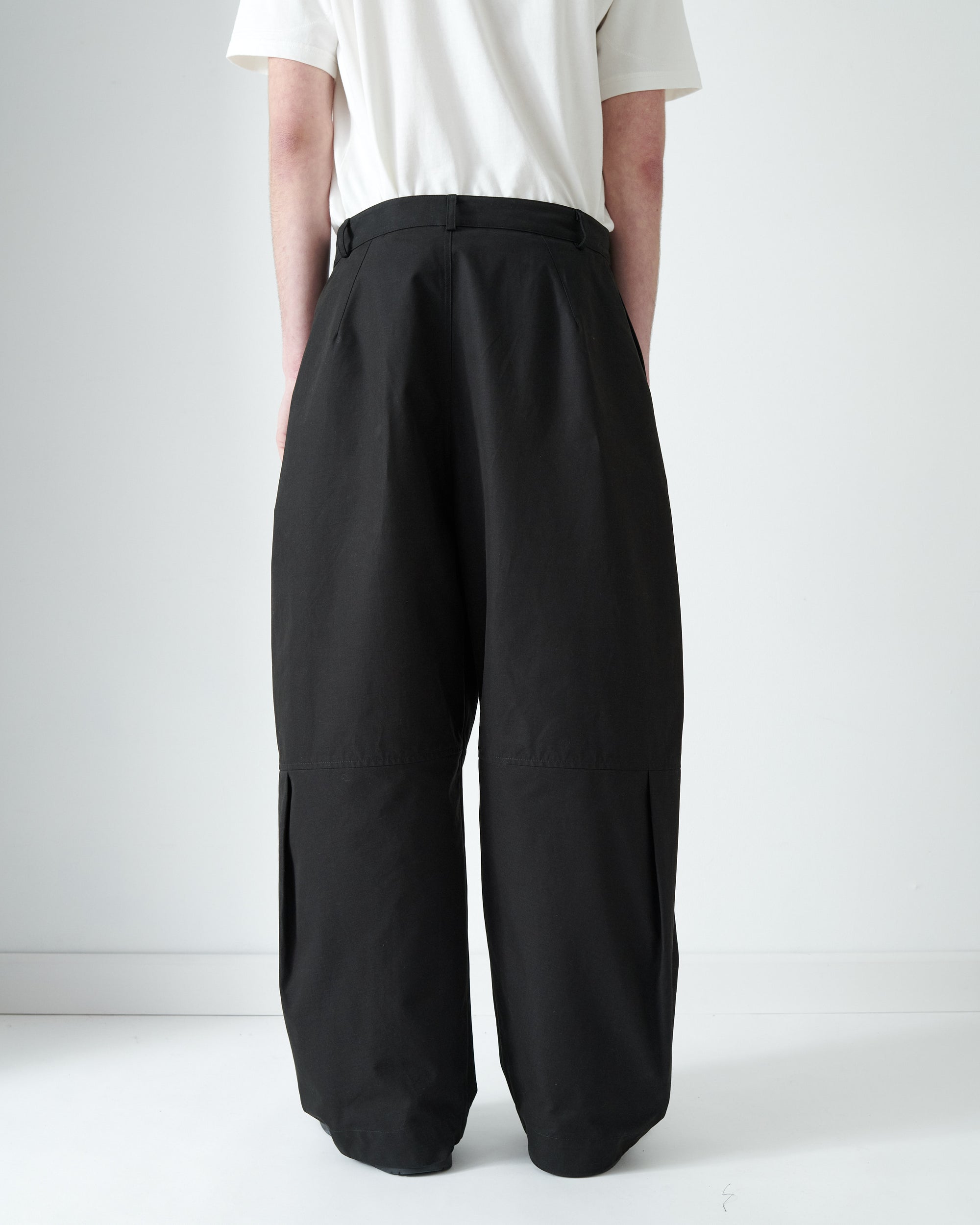 Zushi Trouser - Black Cotton