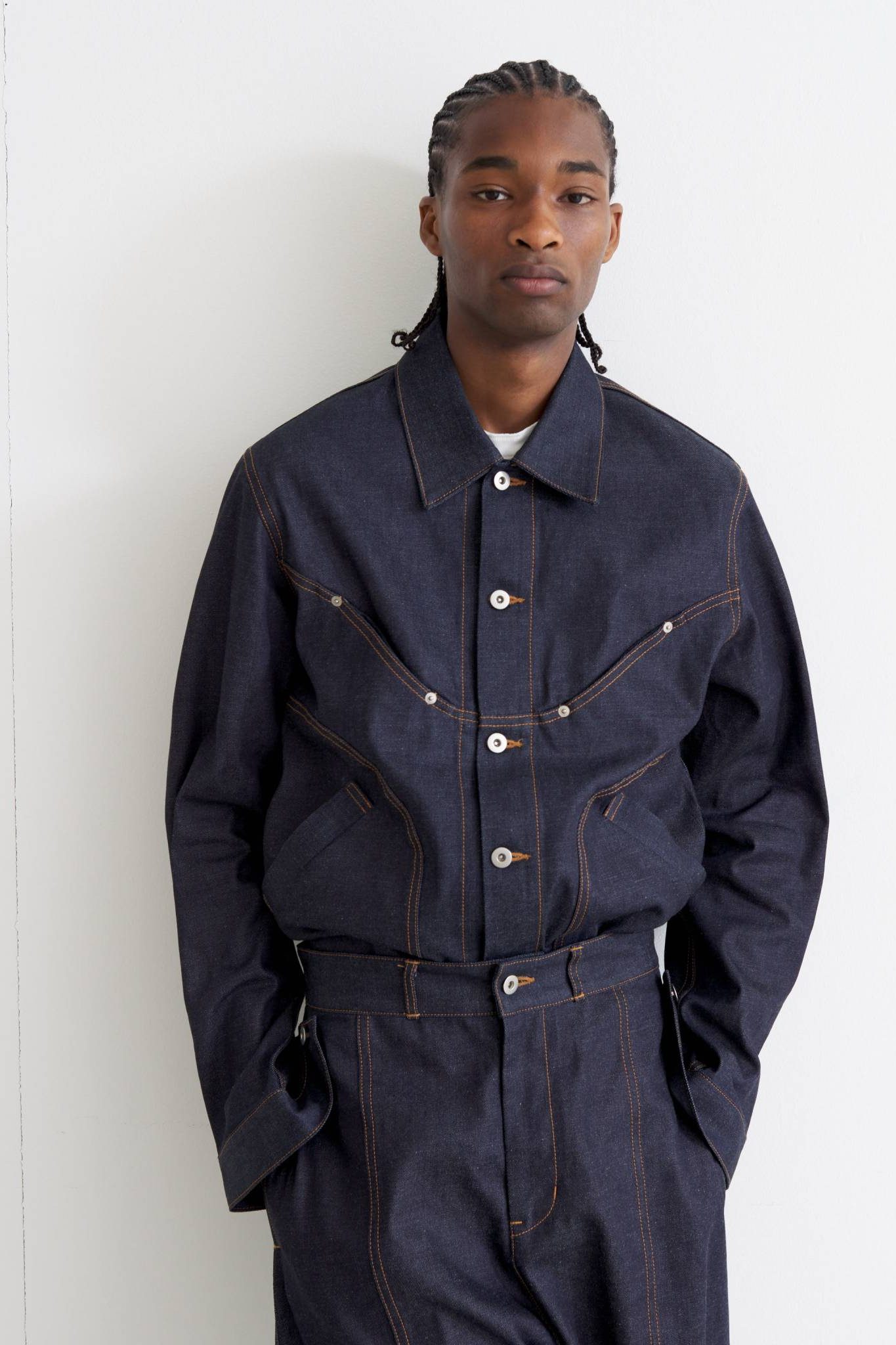 Denim Jiji Jacket - Raw Indigo