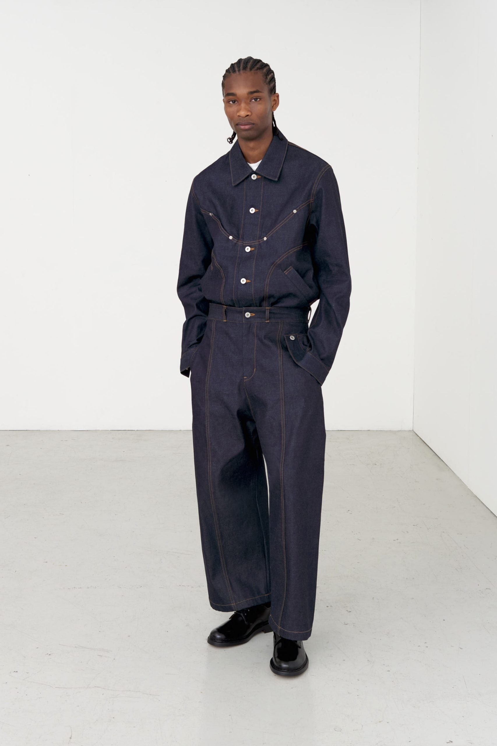 Denim Jiji Jacket - Raw Indigo