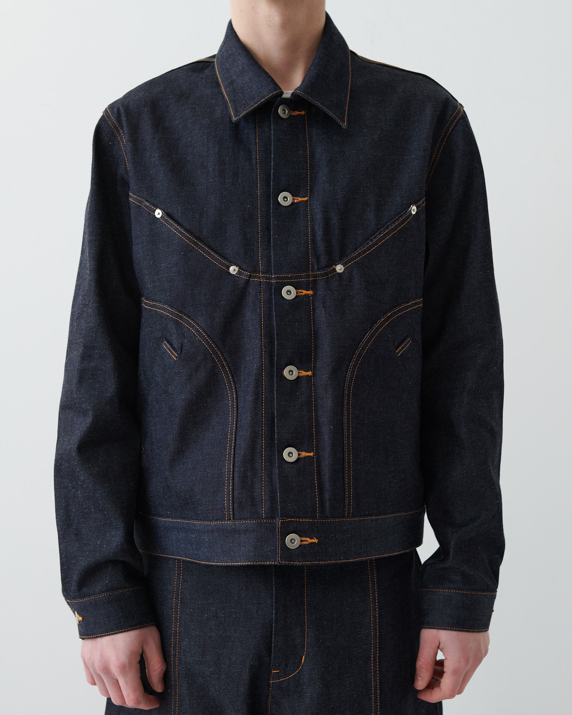 Denim Jiji Jacket - Raw Indigo