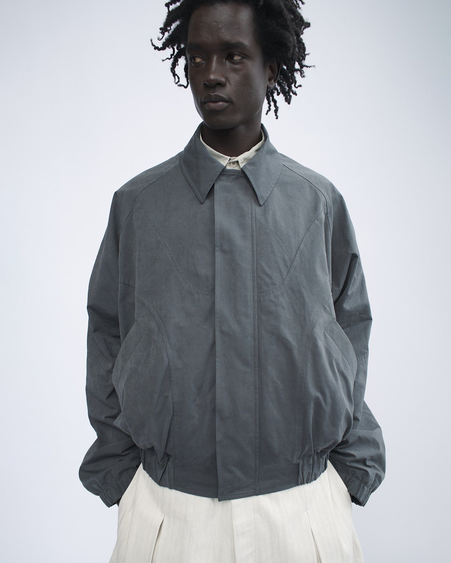 Jiji Jacket - Charcoal