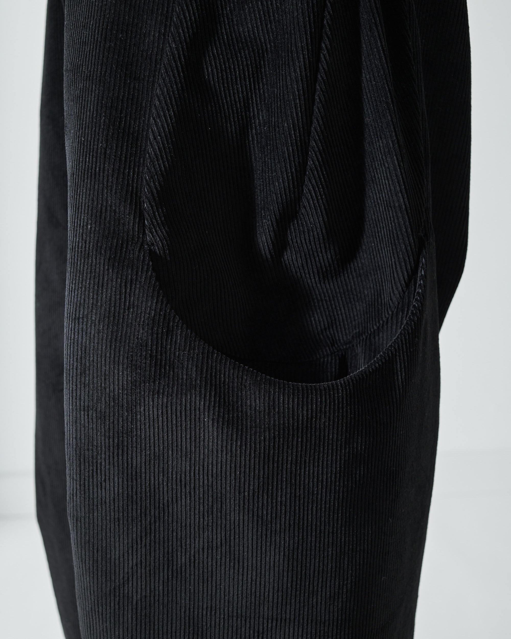 Malay Trouser - Black Corduroy