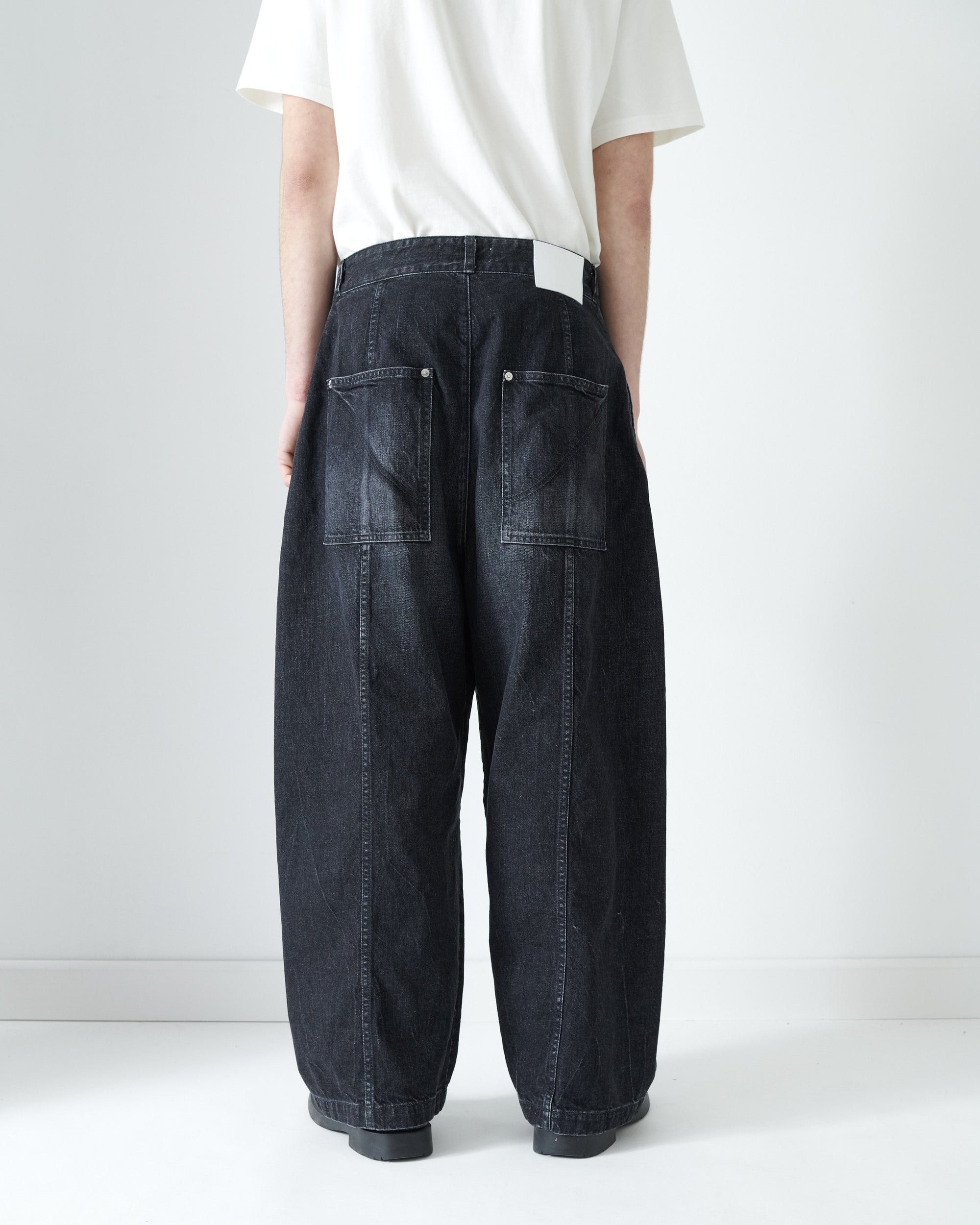 Welt Trouser Denim - Black Wash