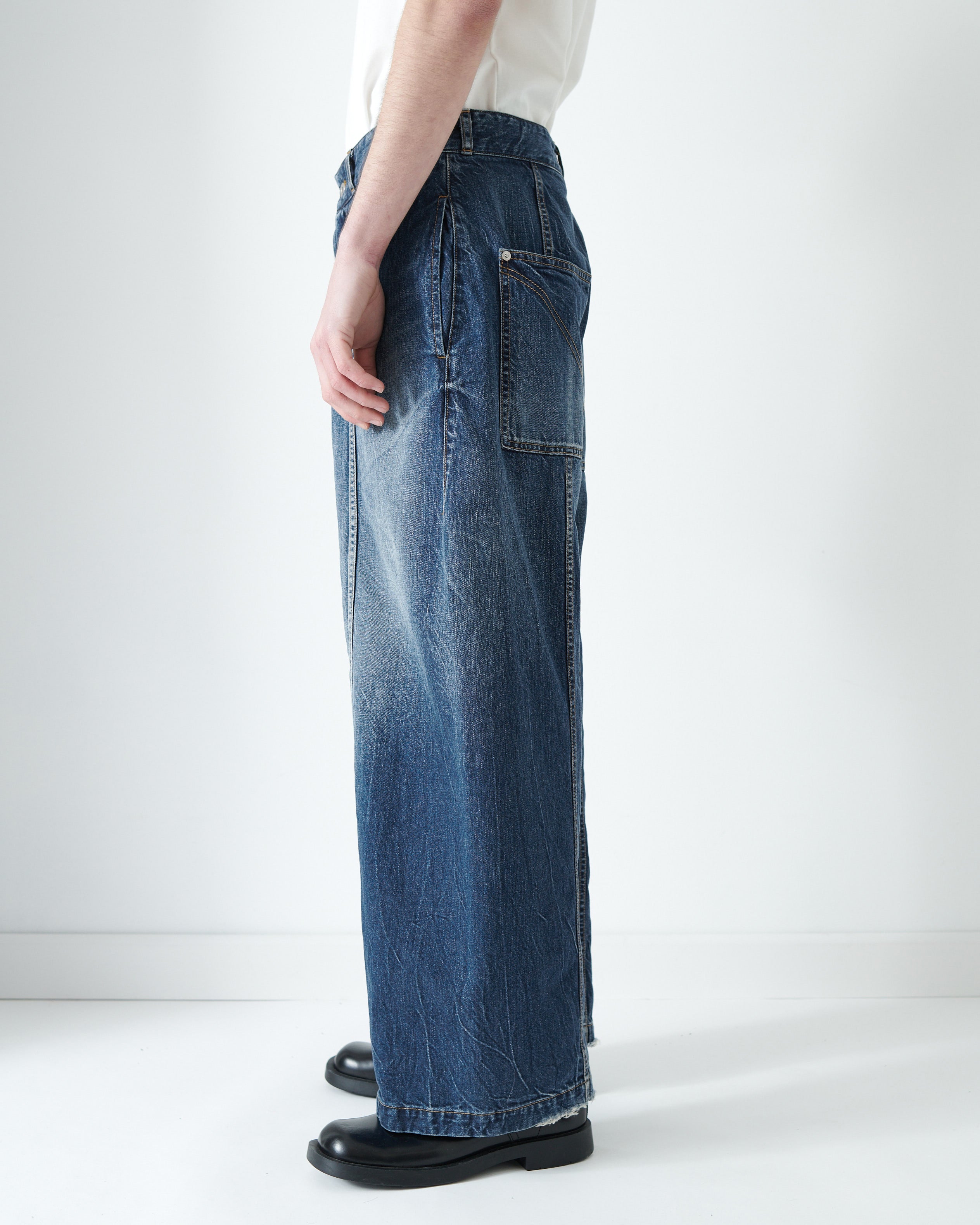 け*様 sage nation Welt Denim パンツ　M Welt Trouser Denim - Indigo Wash – SAGE NATION
