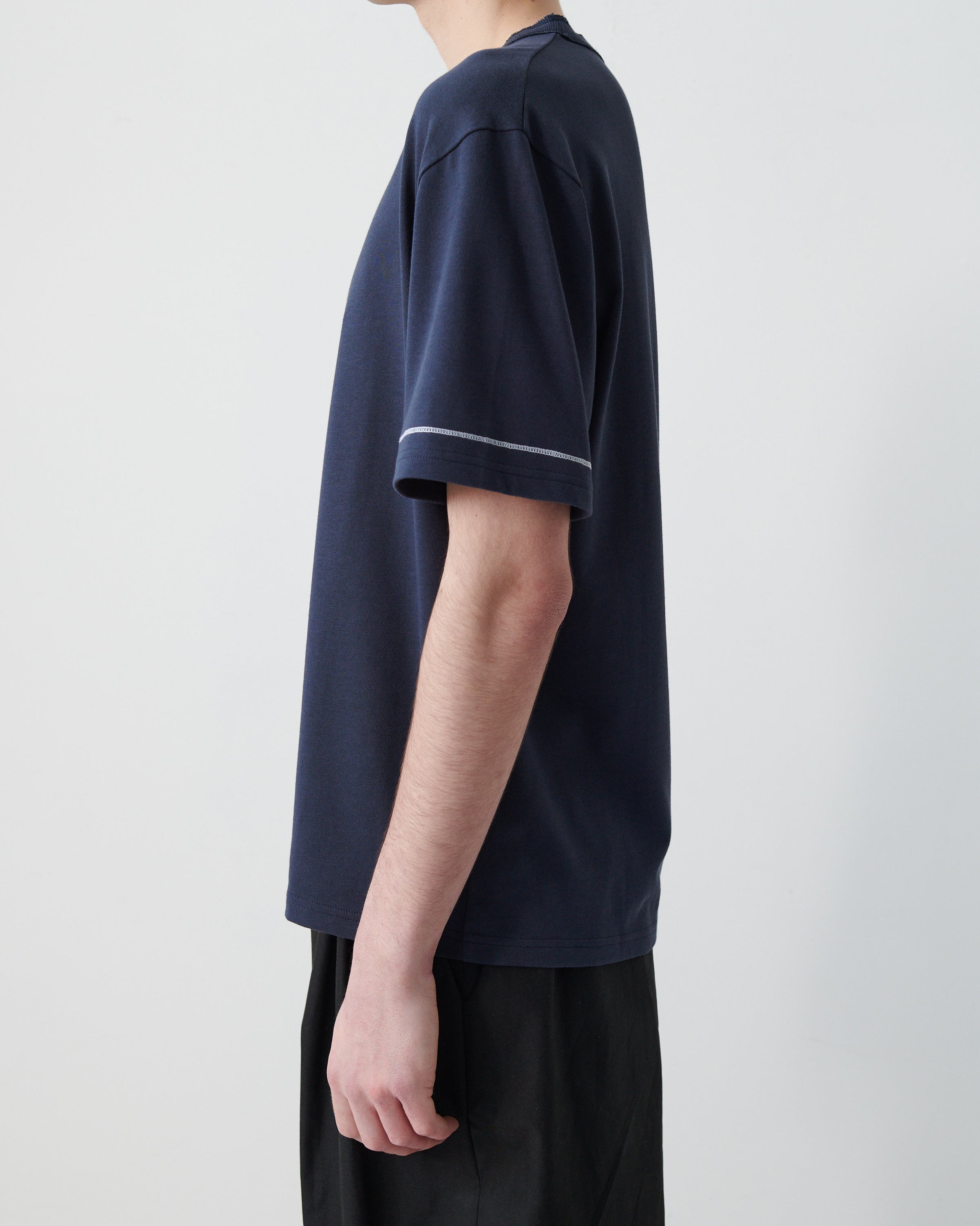 SAGE NATION Lock Tシャツ Short Sleeve Lock Tee - Navy – SAGE NATION