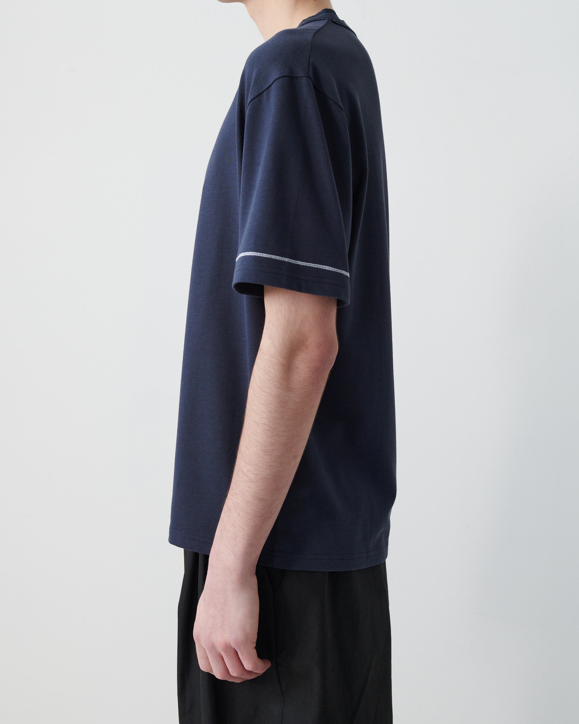 Short Sleeve Lock Tee - Navy