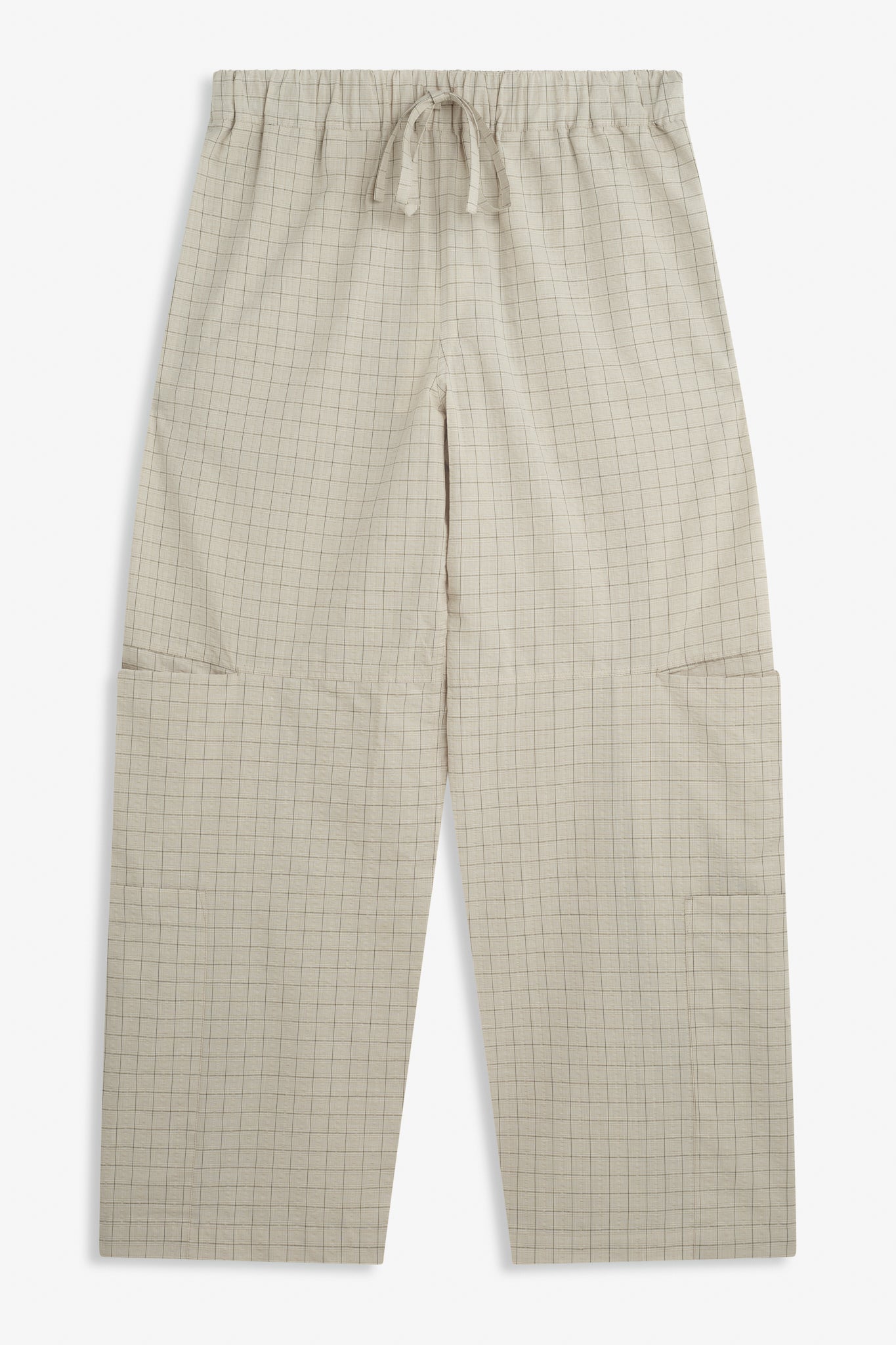 Parachute Trouser - Parchment Check