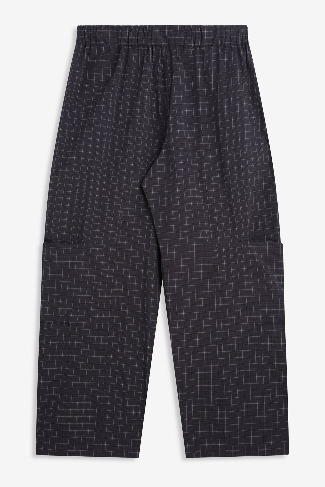 Parachute Trouser - Stone Blue Check