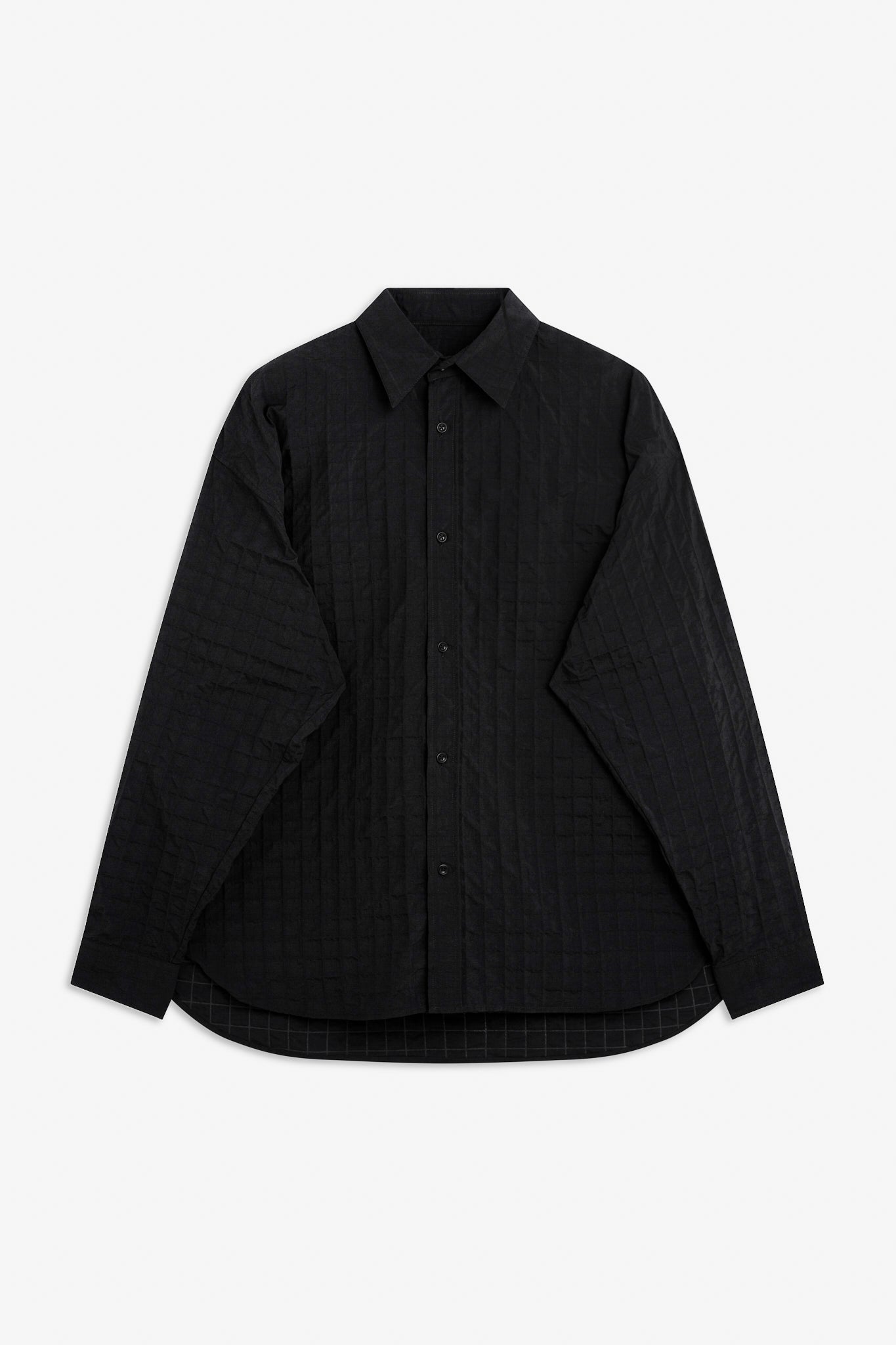 Chisholm Shirt - Black Seersucker Check (Webstore exclusive