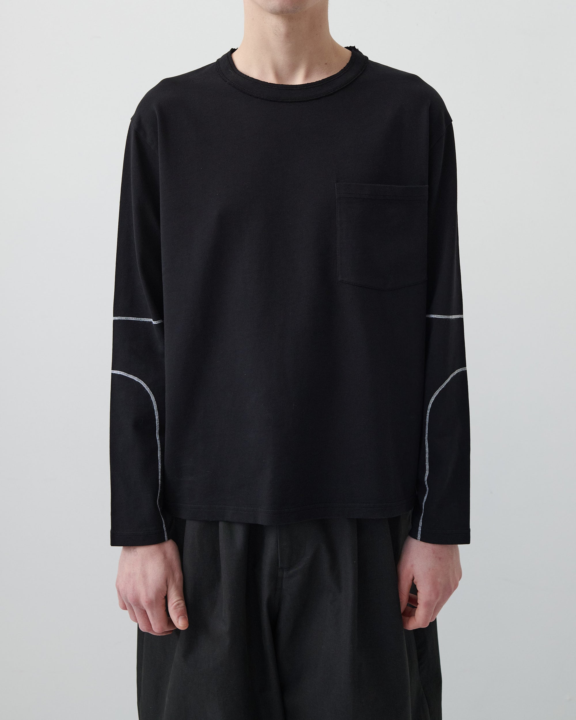 Long Sleeve Lock Tee - Black