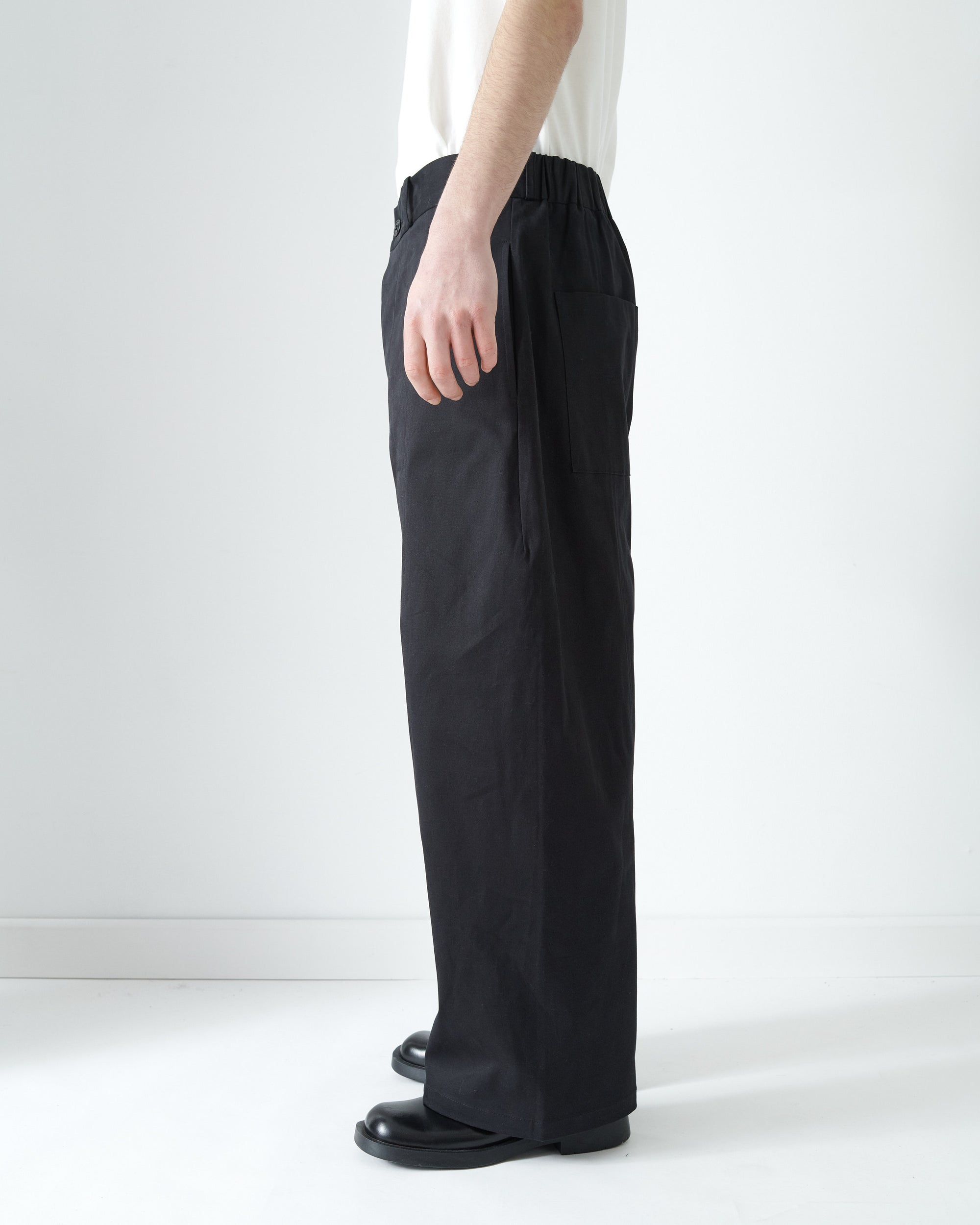 AW26 Welt Trouser (Unisex) - Black