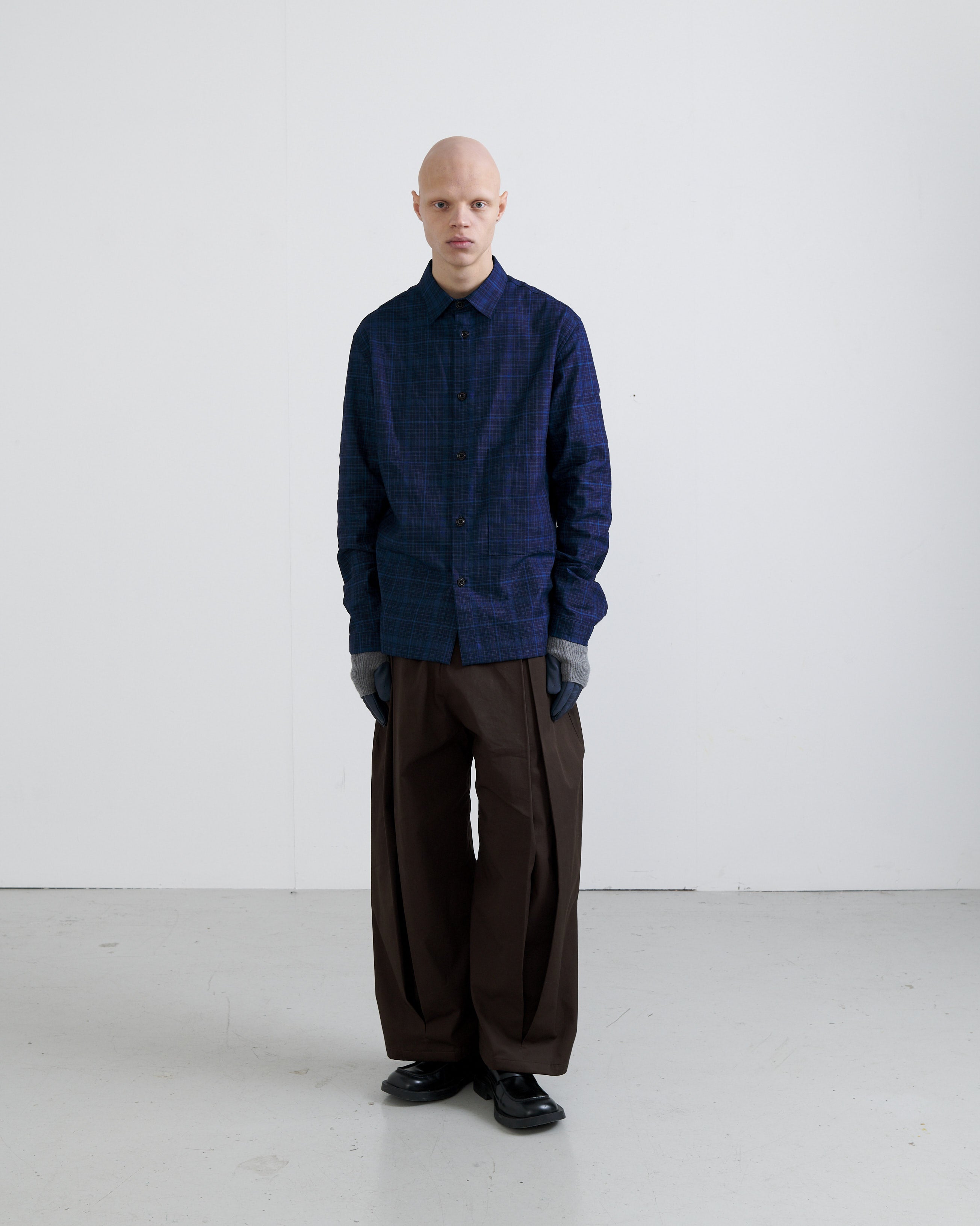 Box Pleat Trouser - Coffee – SAGE NATION