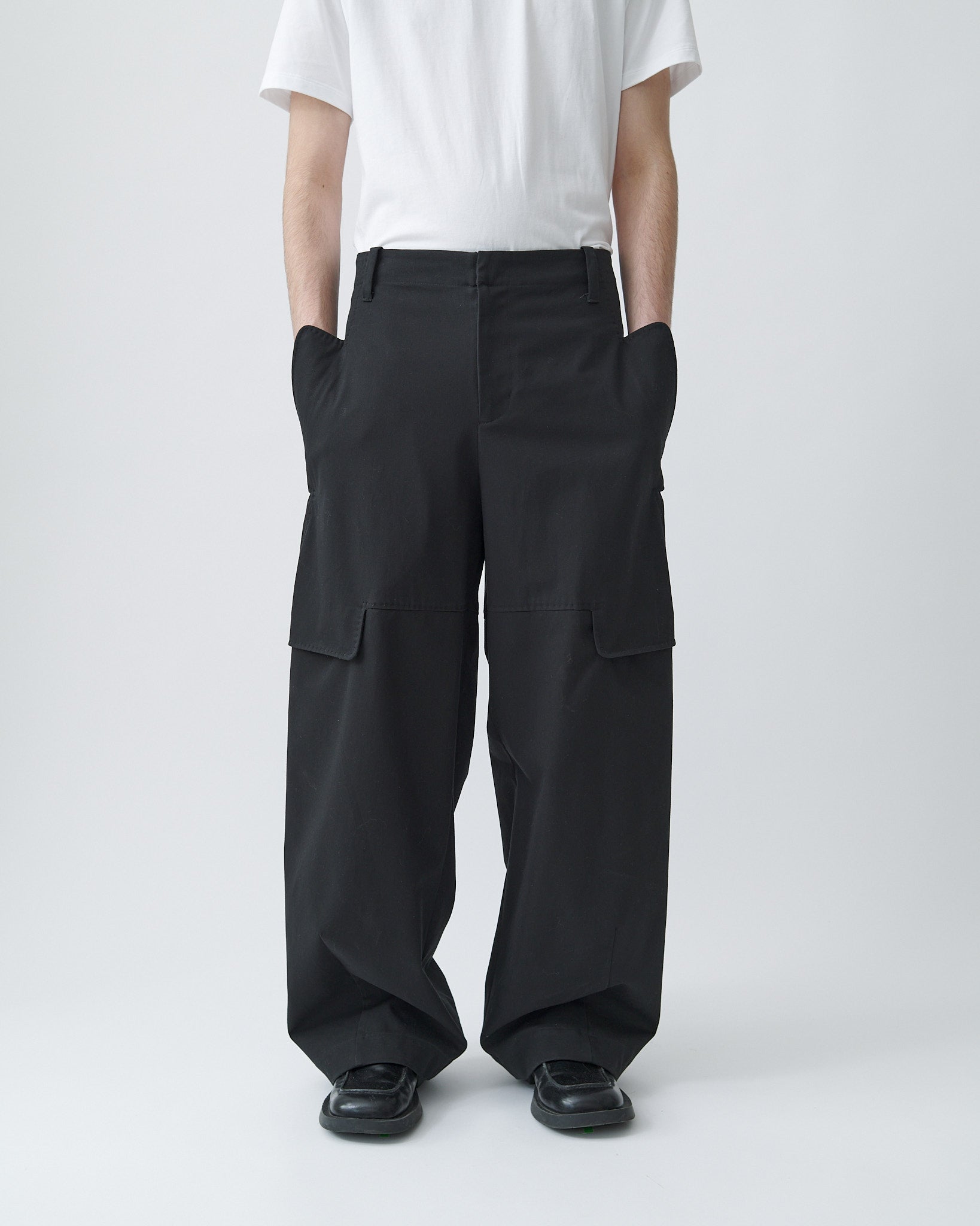 新品 Sage Nation 25fw index cargo trousers Index Cargo Trouser - Black – SAGE NATION