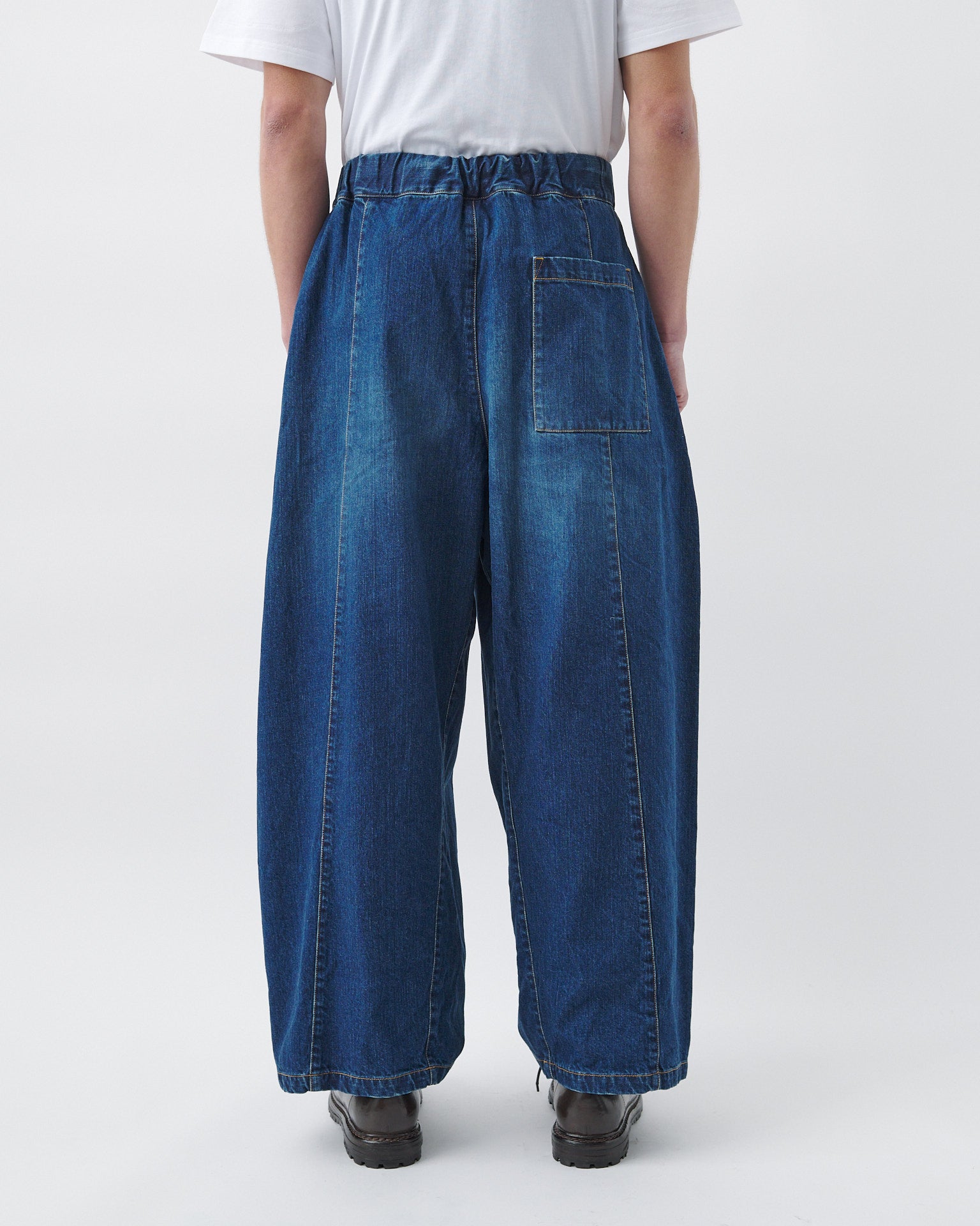 Box Pleat Trouser Denim - Indigo Wash – SAGE NATION