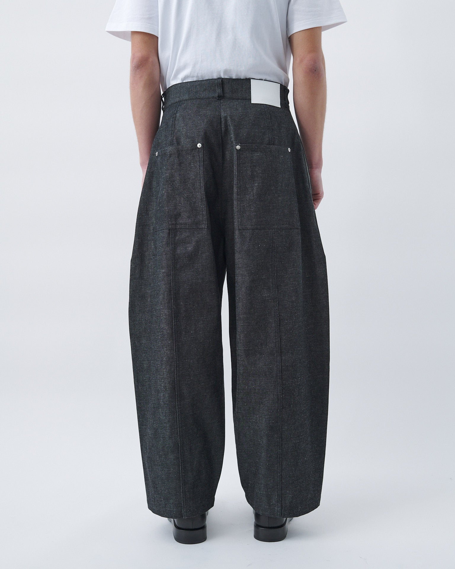 Welt Trouser Denim - Raw Black