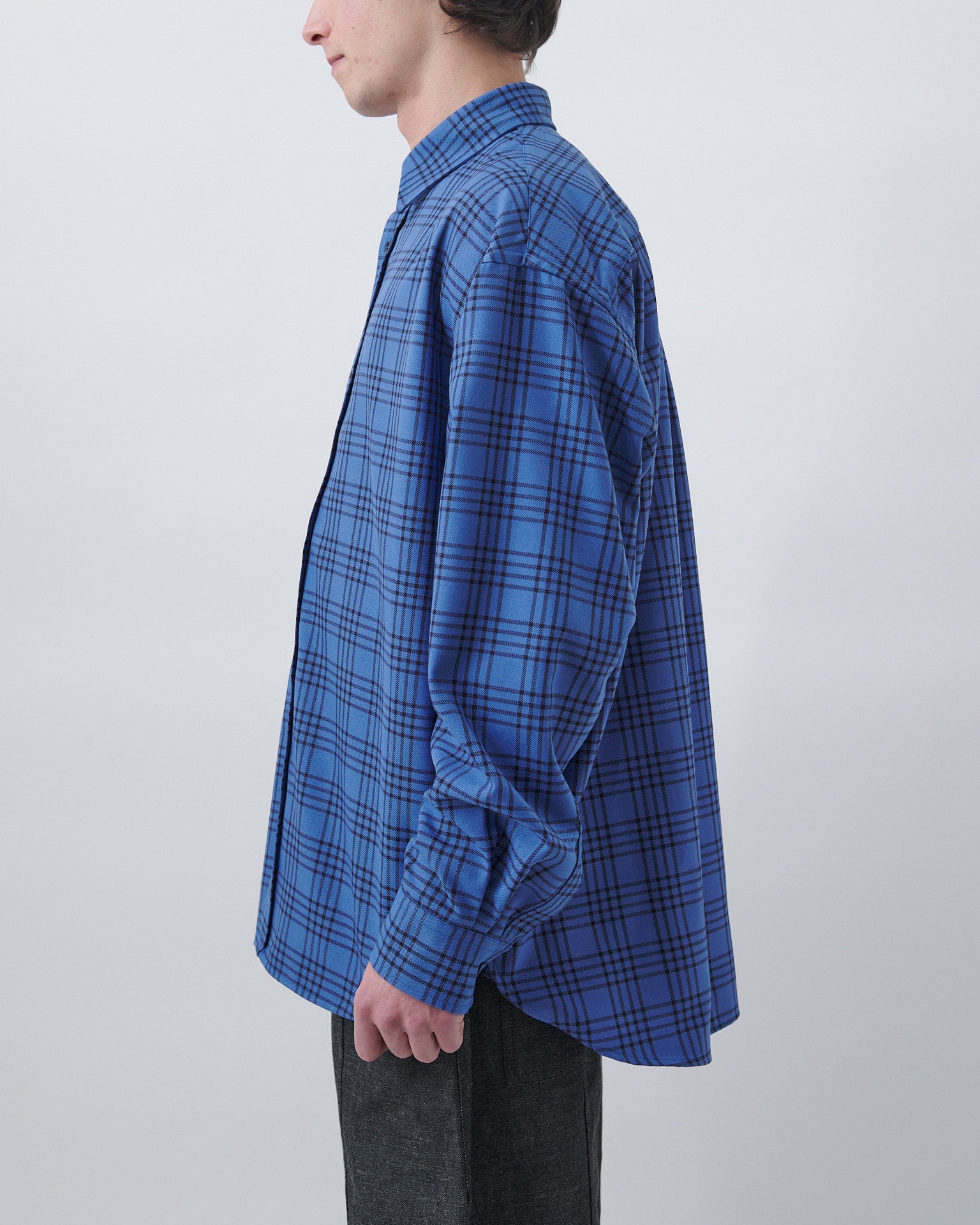 Chisholm Shirt - Royal Blue Check