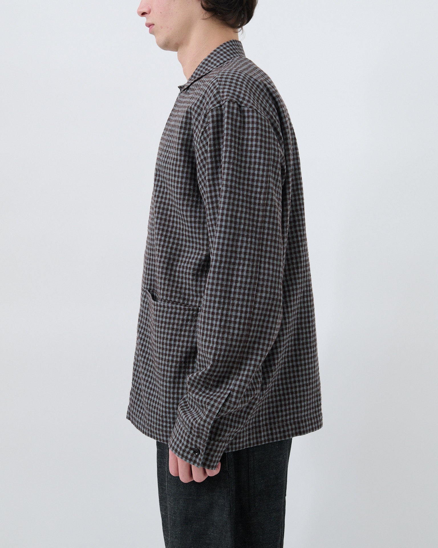 Siesta Shirt - Mint Gingham Check