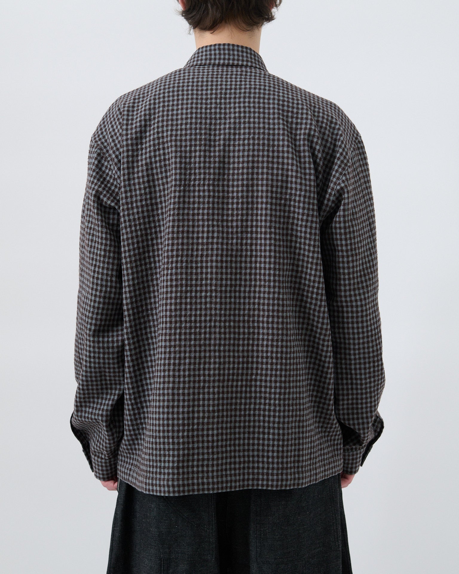 Siesta Shirt - Mint Gingham Check