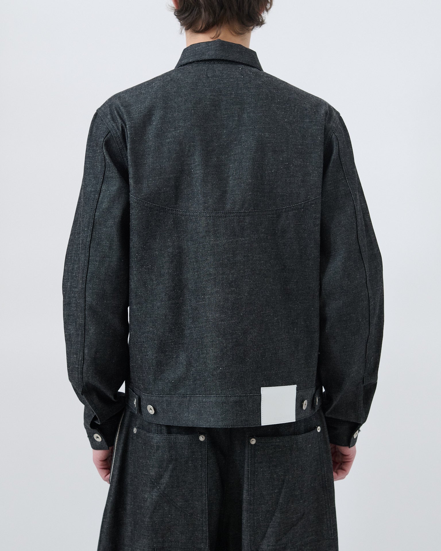 Jiji Jacket Denim - Raw Black