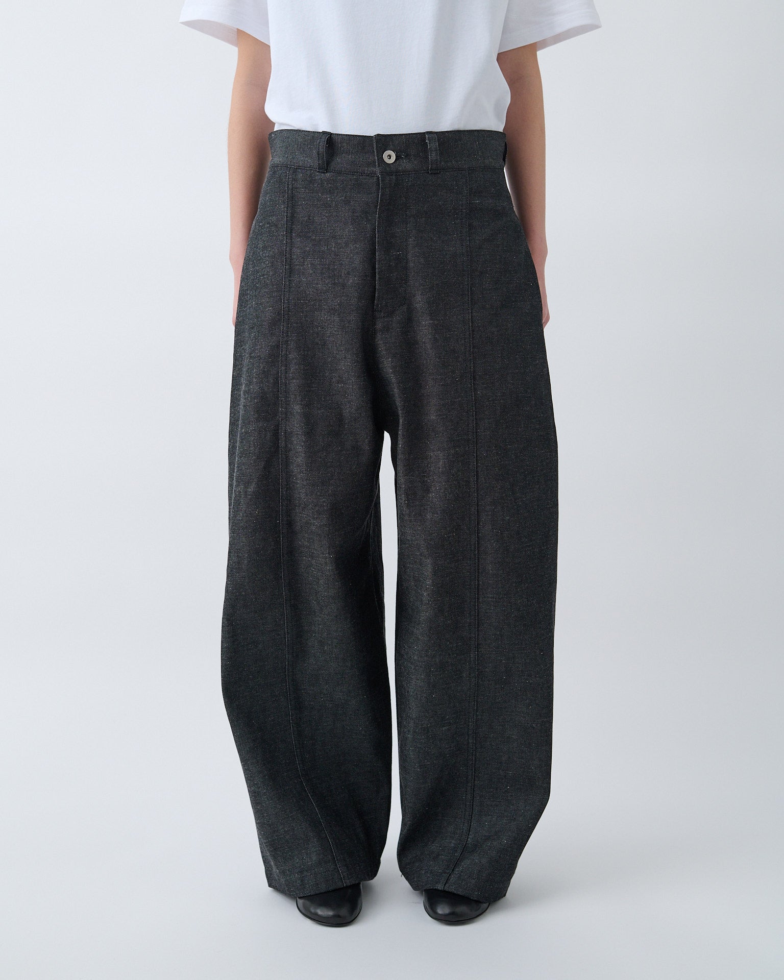Welt Trouser Denim - Raw Black