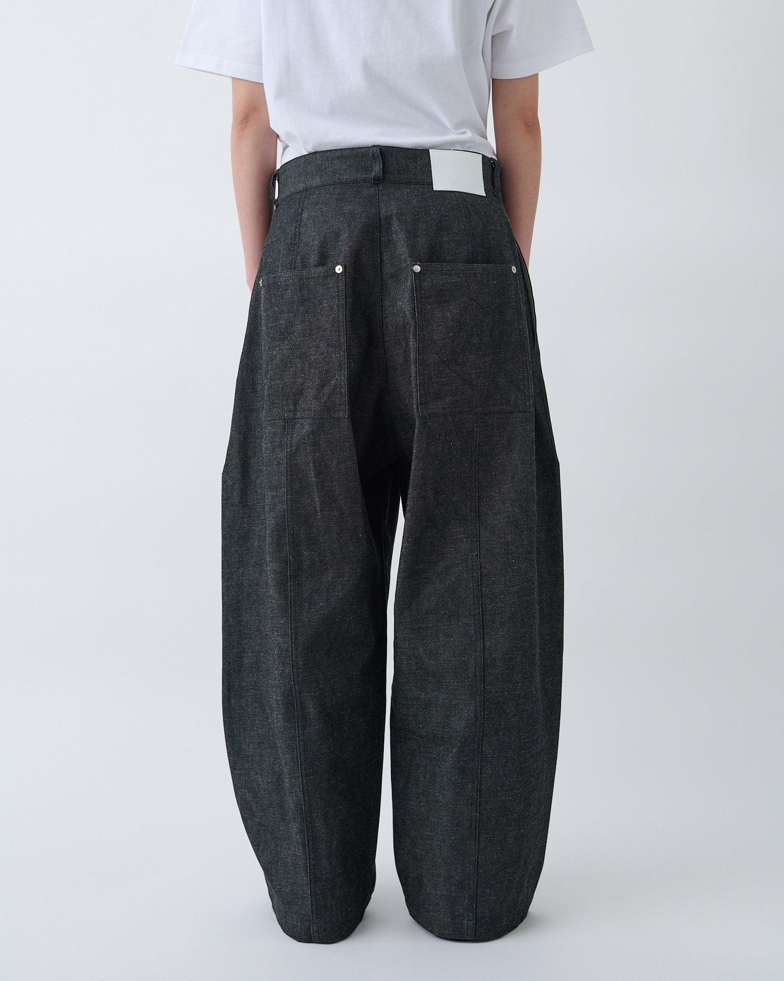 Welt Trouser Denim - Raw Black