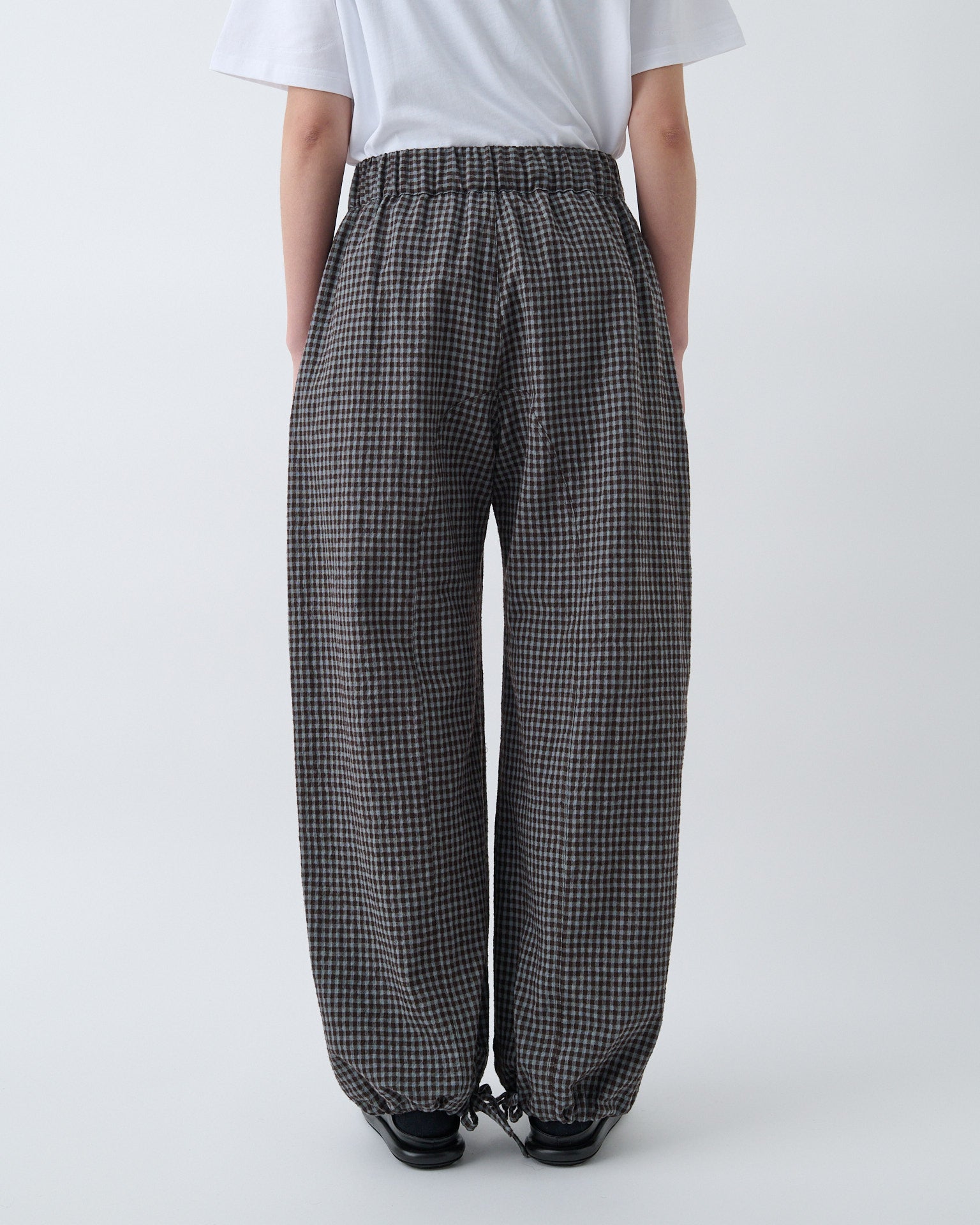 Siesta Trouser - Mint Gingham Check