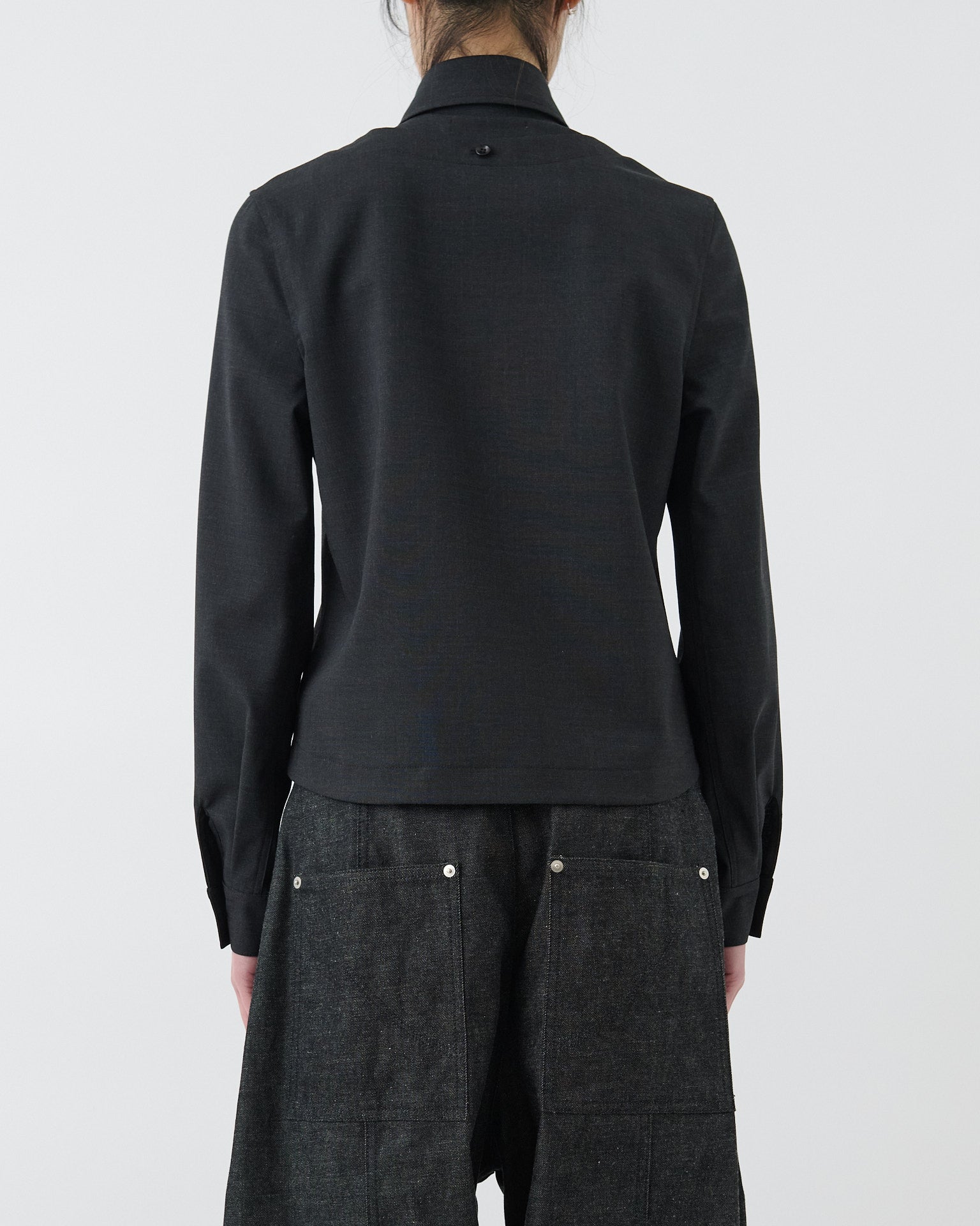Sakura Shirt - Charcoal
