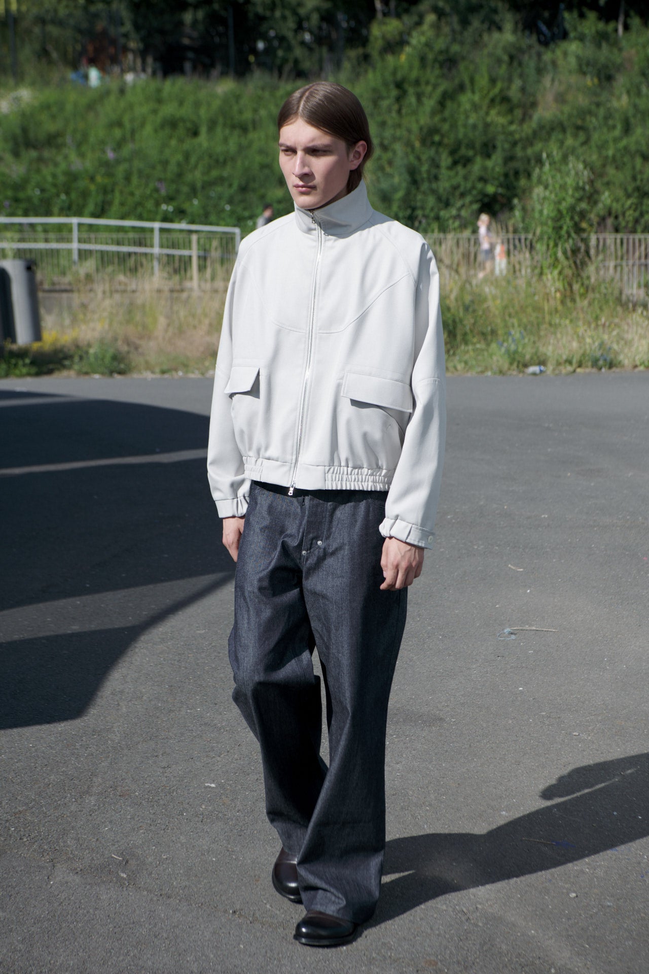 SAGE NATION Gray Flack Jacket | ヤマダウェブコム