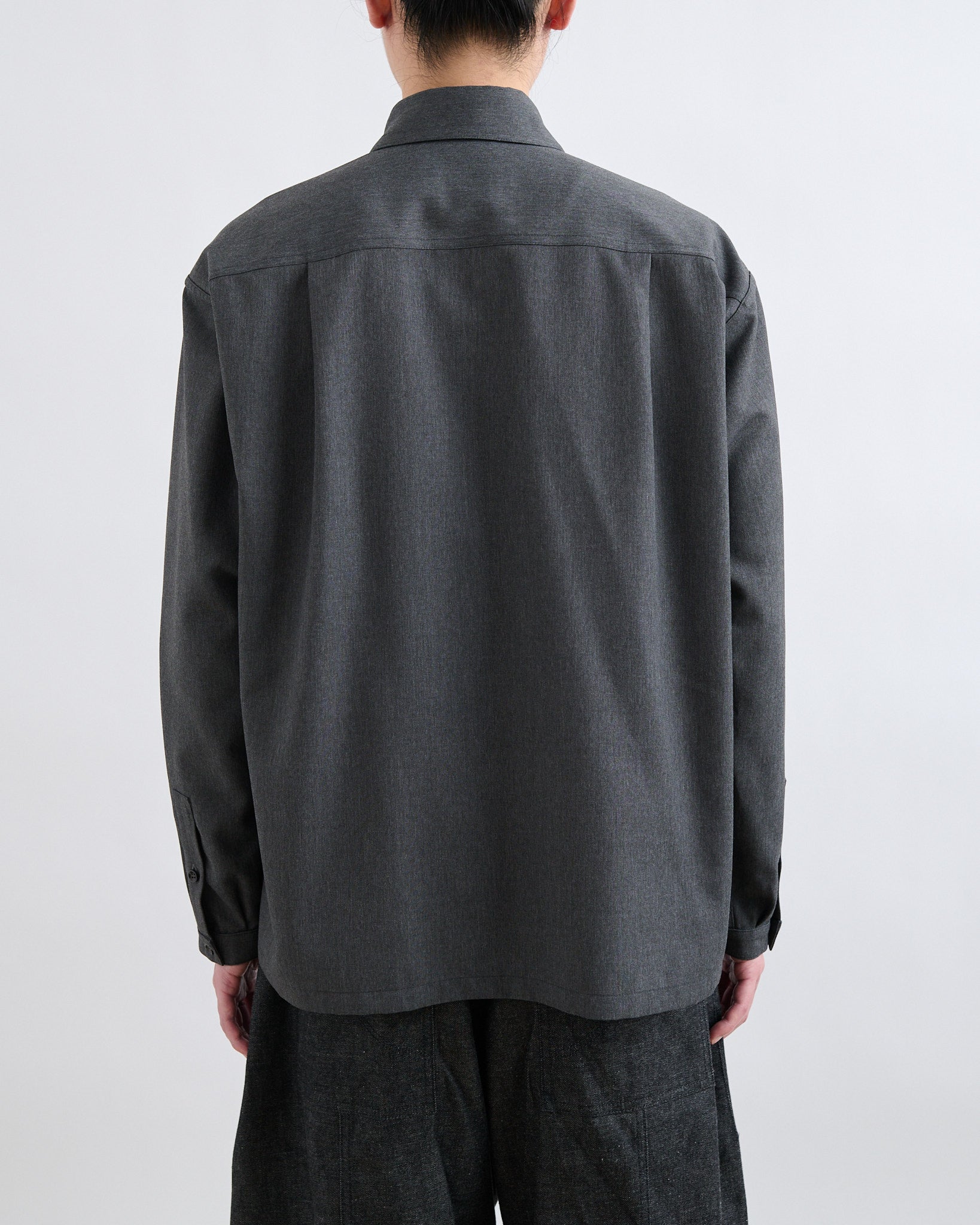 Grange Shirt - Mid Grey