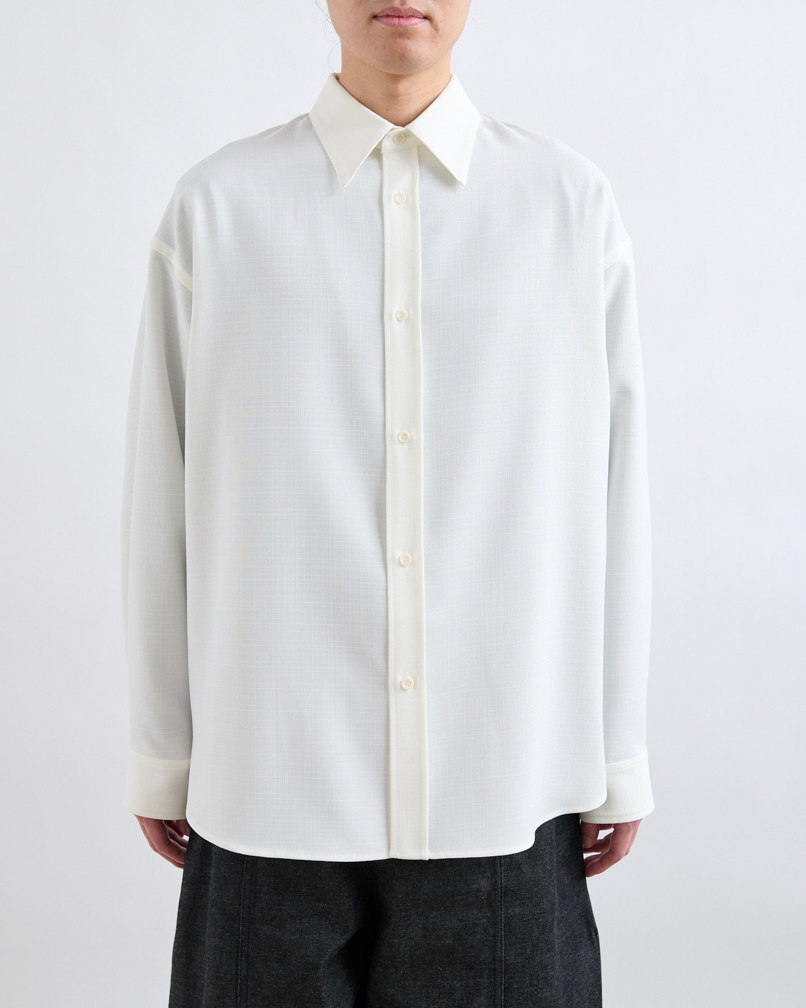 AW26 Chisholm Shirt - Ivory Check