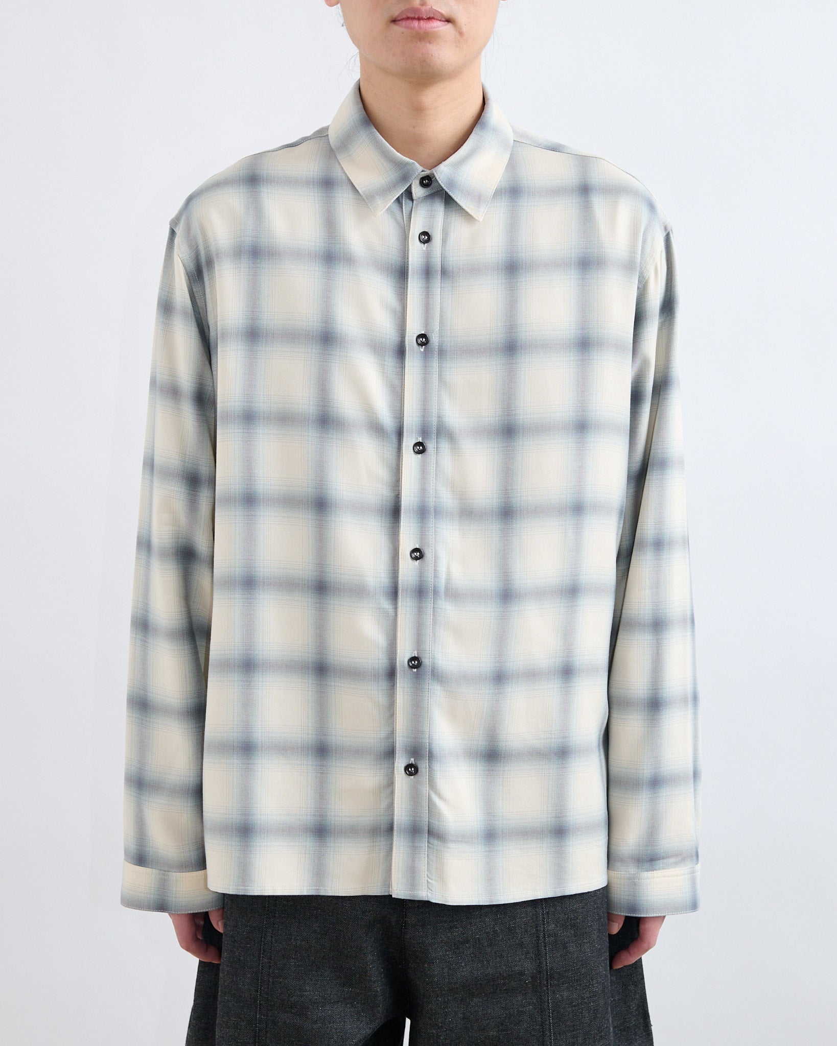 Strano Shirt - Blue/Ivory Check