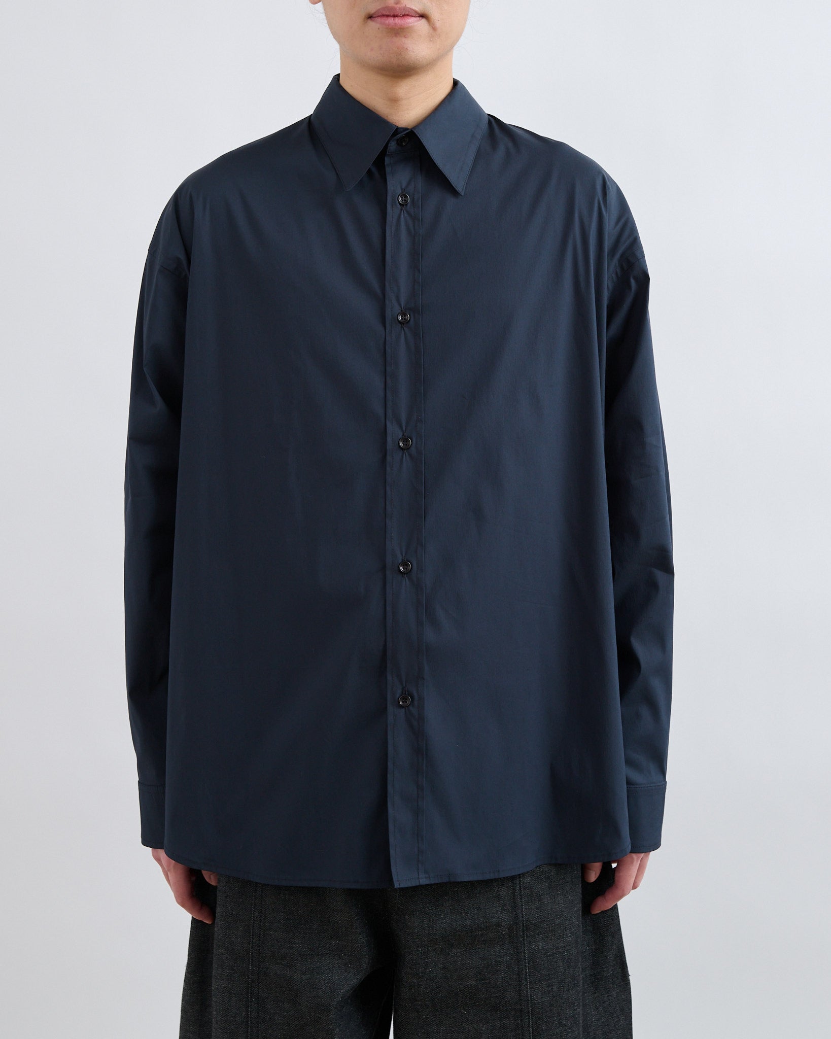 AW26 Chisholm Shirt - Dark Navy