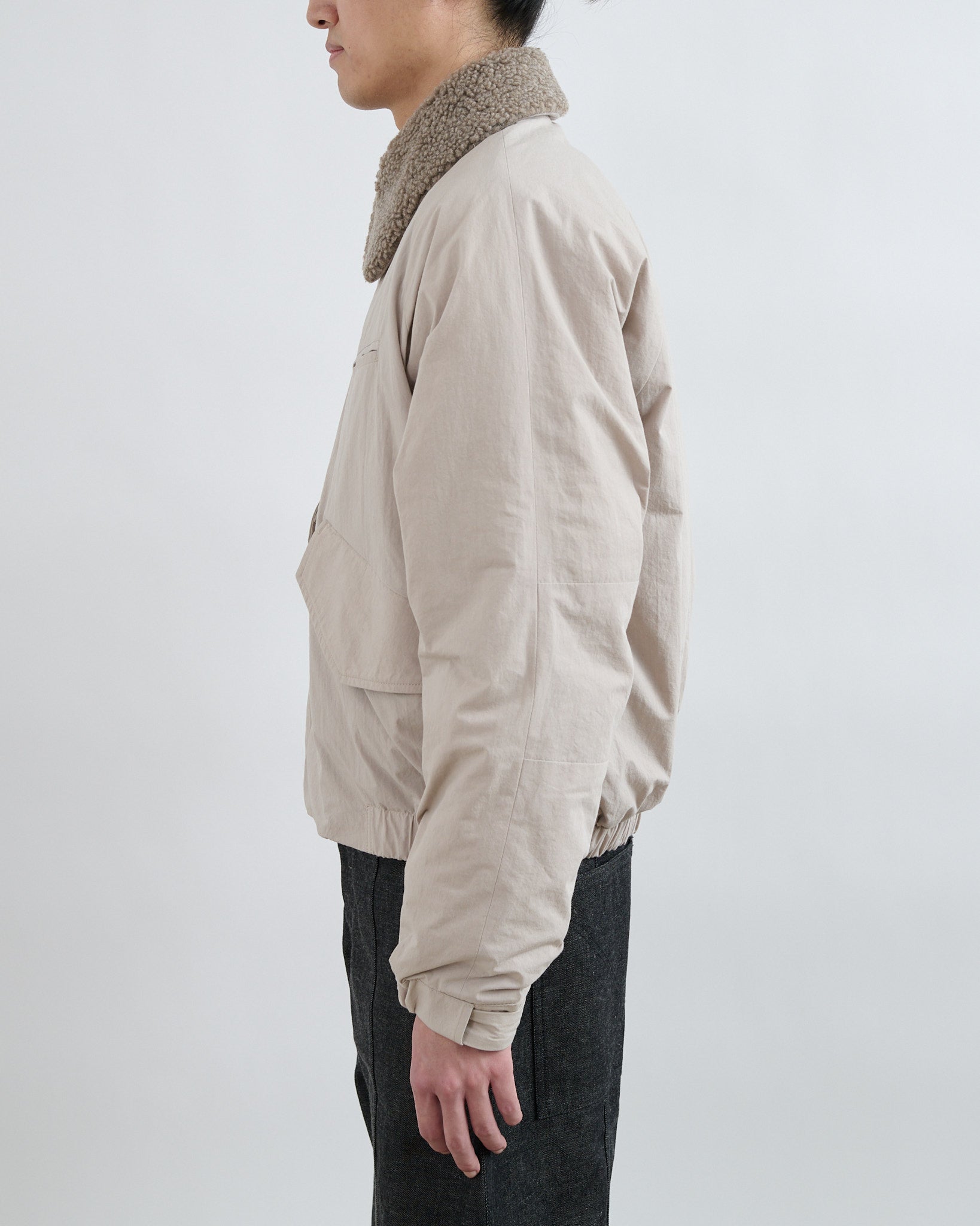 AW26 Toya Bomber - Light Grey