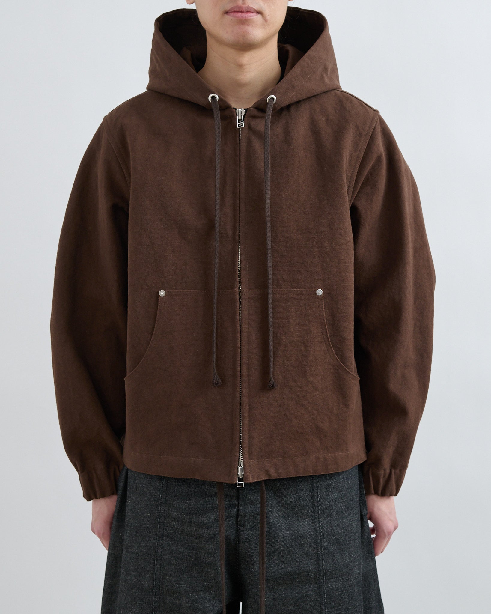 AW26 Hoodie Jacket - Mocha