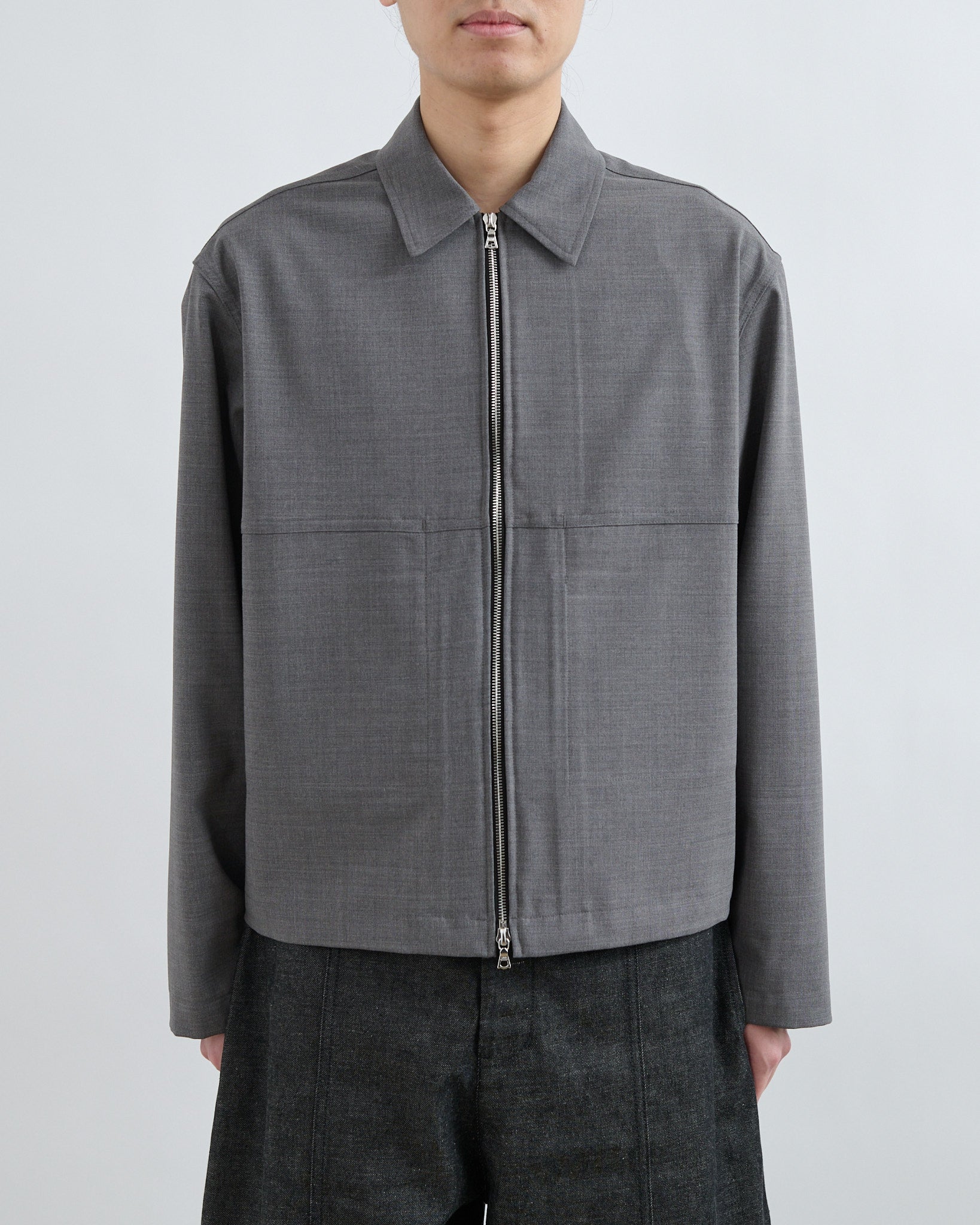 AW26 Petrol Jacket - Light Grey