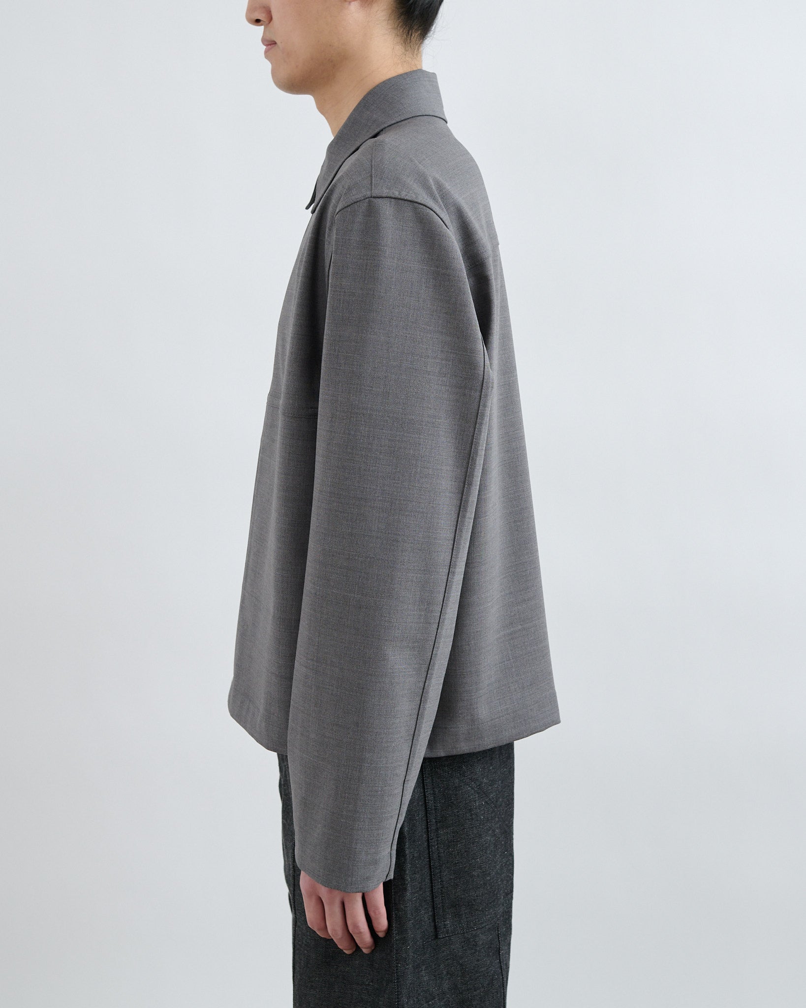 AW26 Petrol Jacket - Light Grey