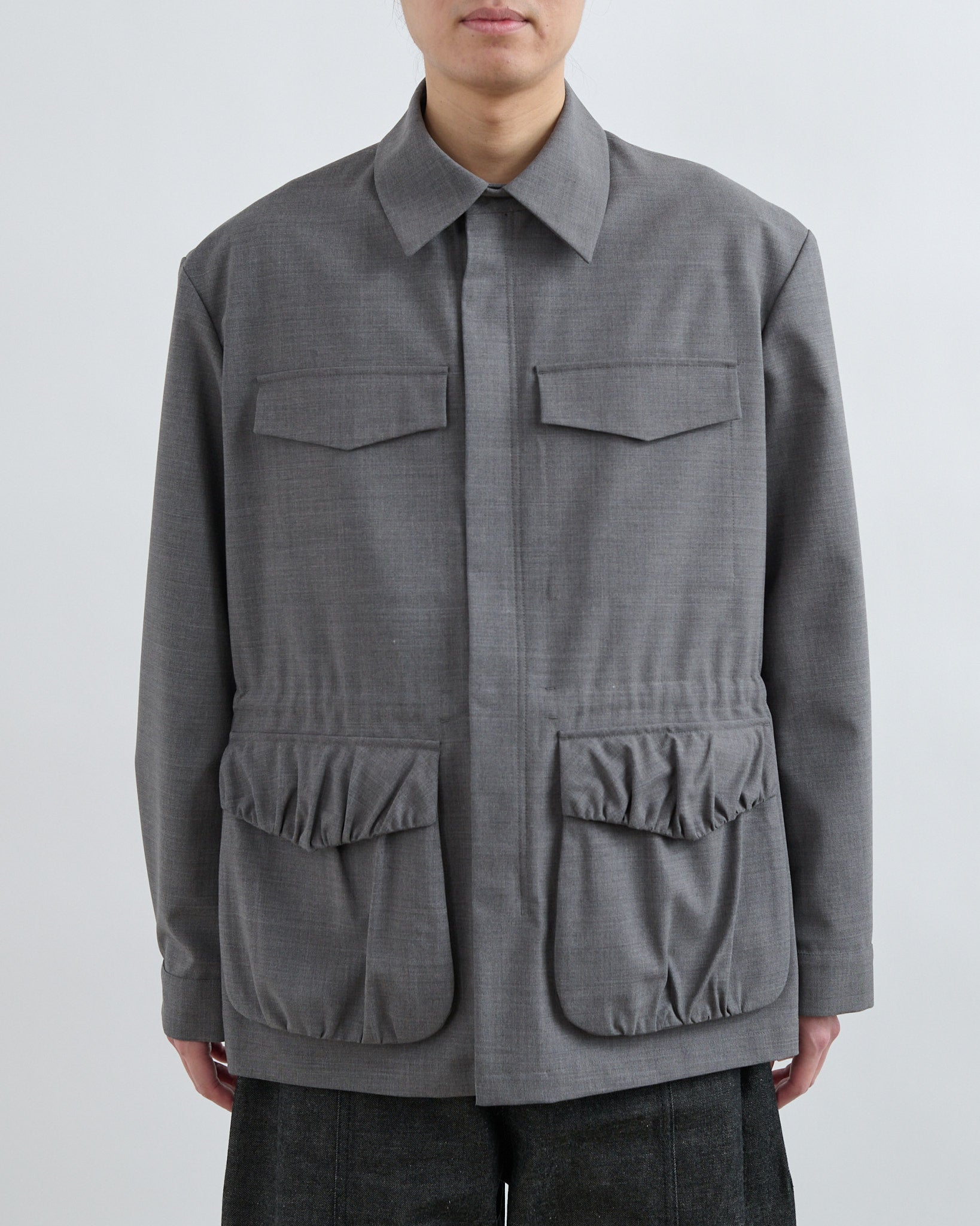 AW26 Field Jacket - Light Grey
