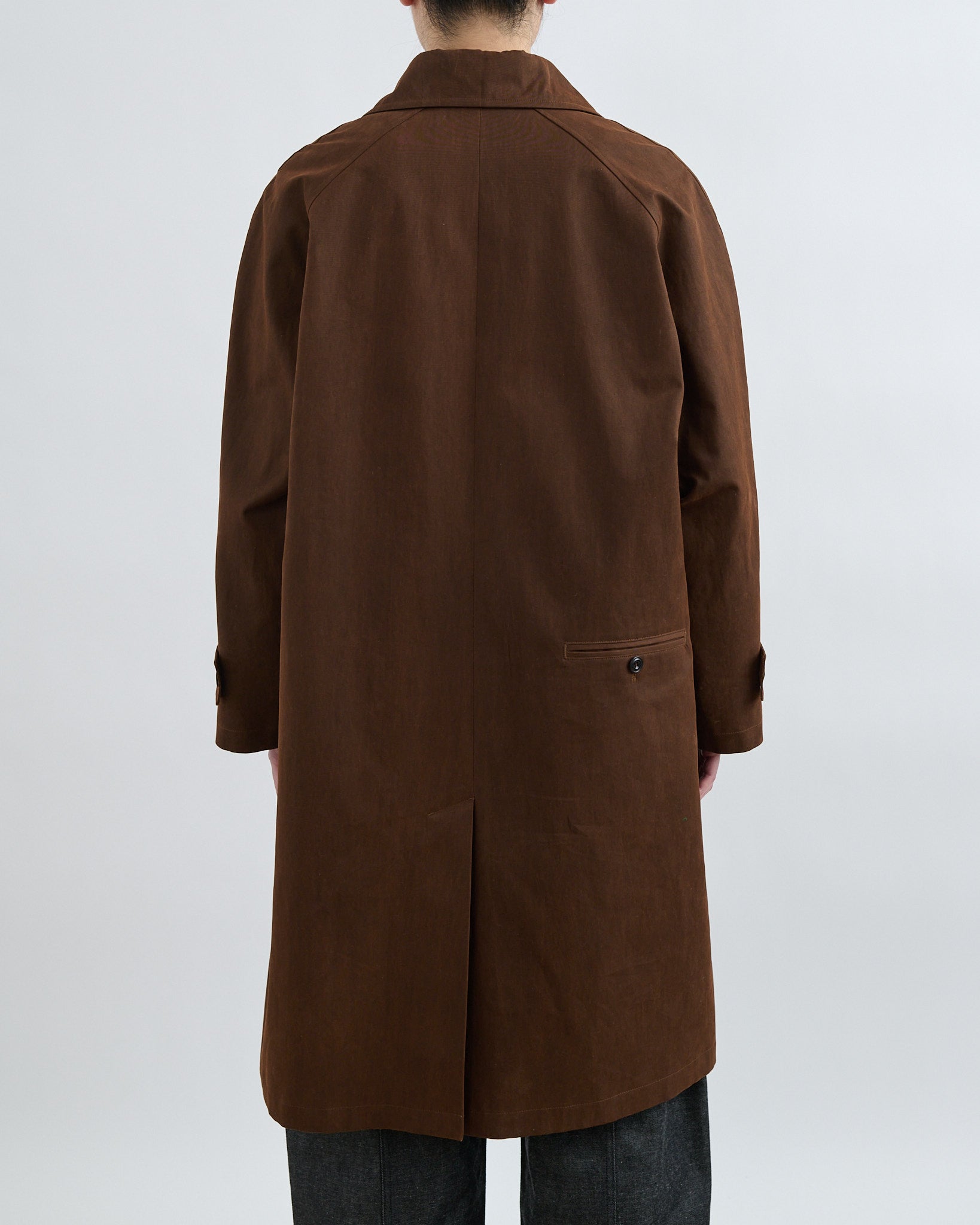 AW26 Westminster Overcoat - Bark Brown
