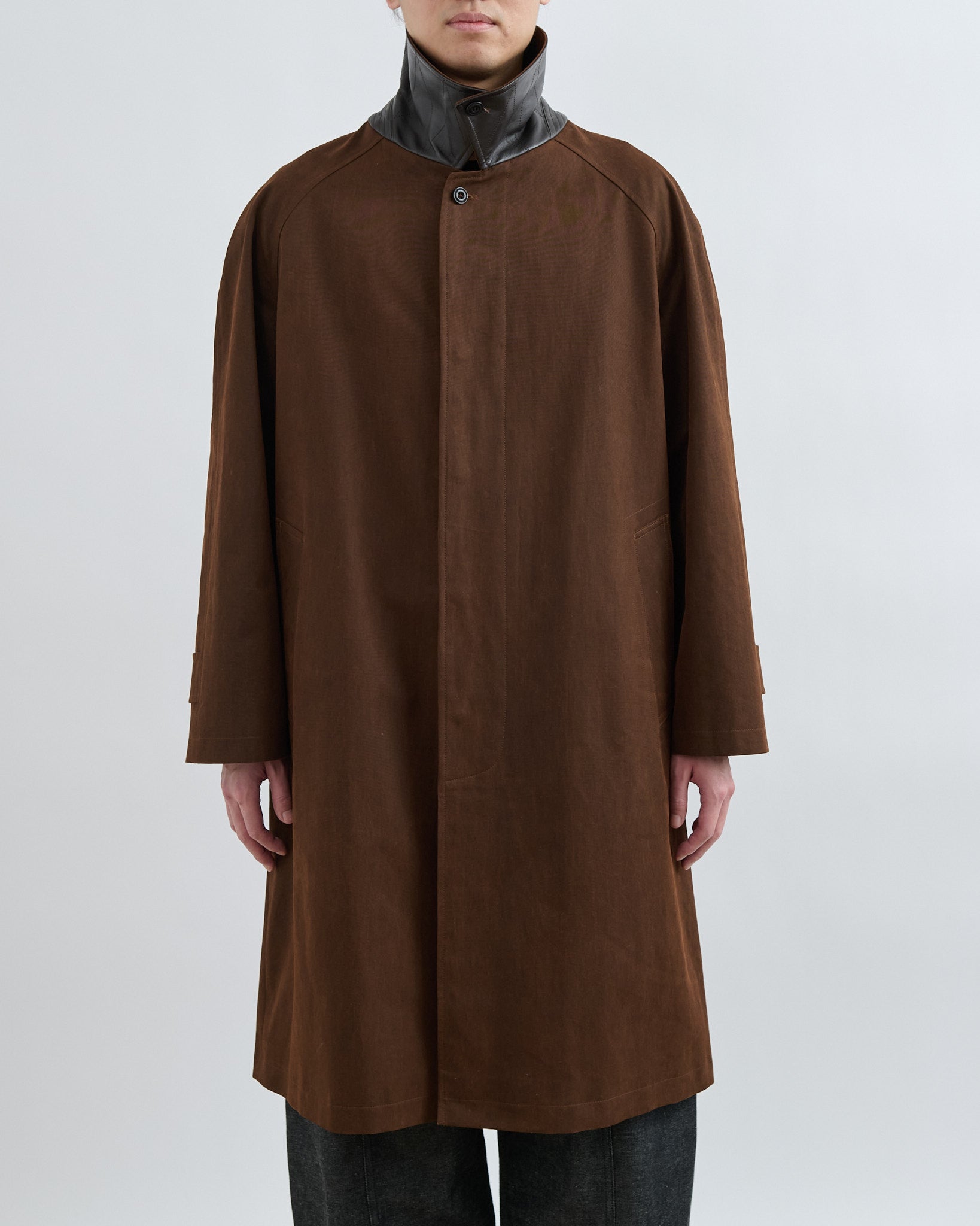 AW26 Westminster Overcoat - Bark Brown