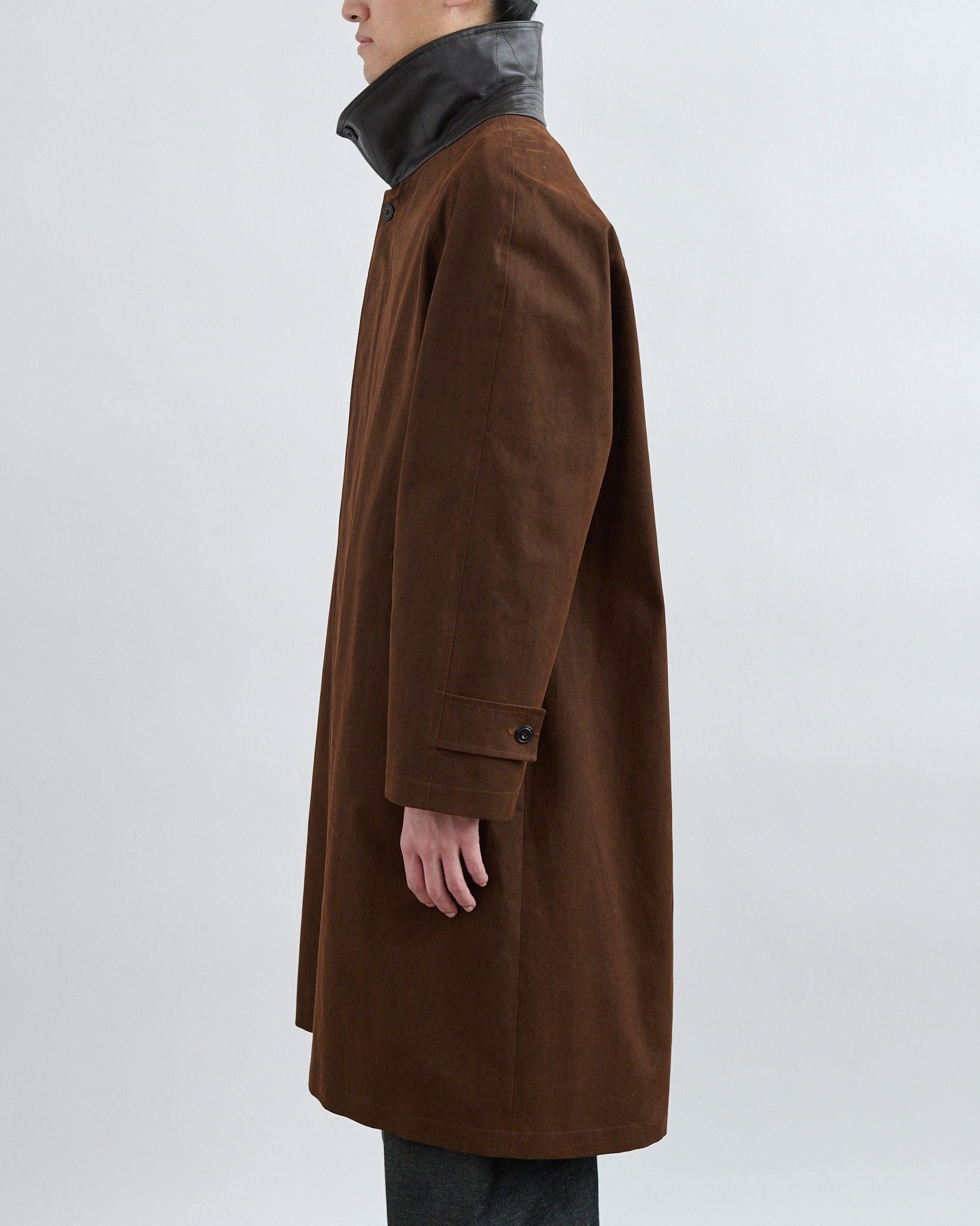 AW26 Westminster Overcoat - Bark Brown