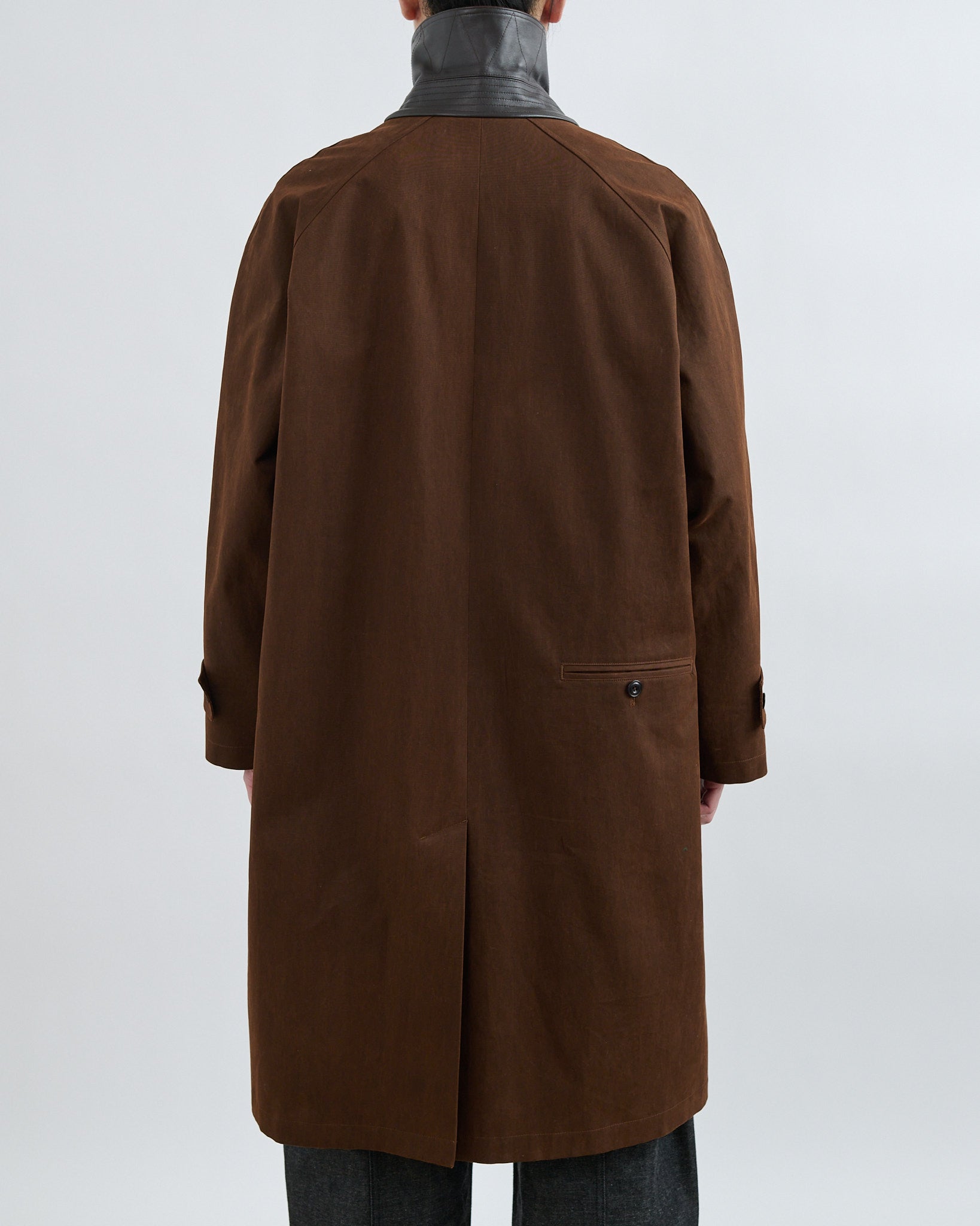AW26 Westminster Overcoat - Bark Brown
