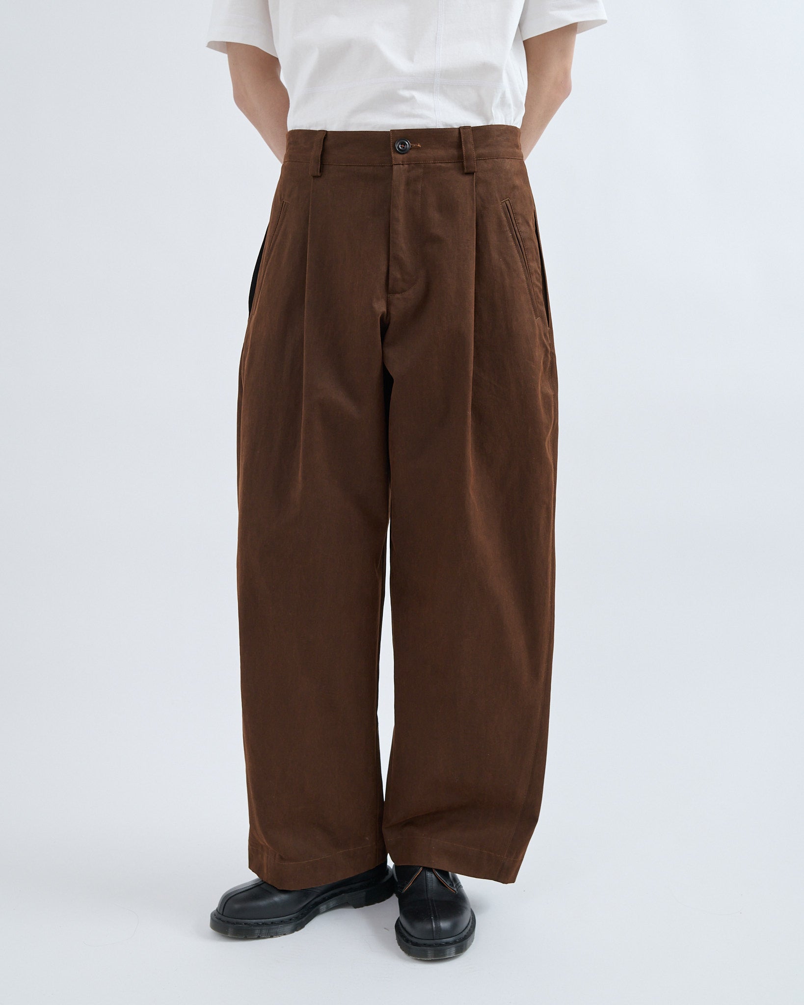 Newport Trouser - Bark Brown