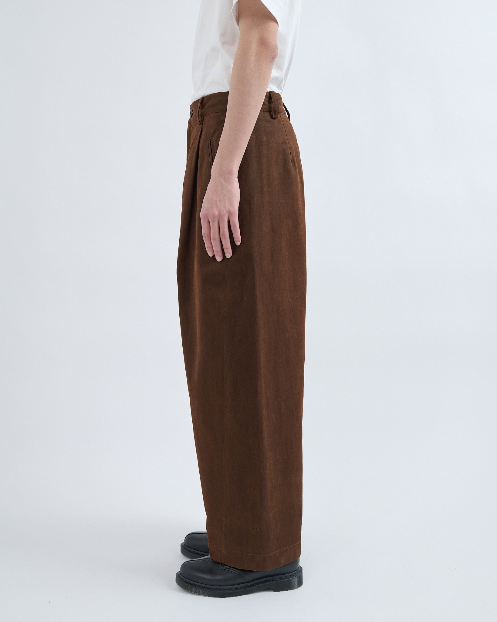 Newport Trouser - Bark Brown