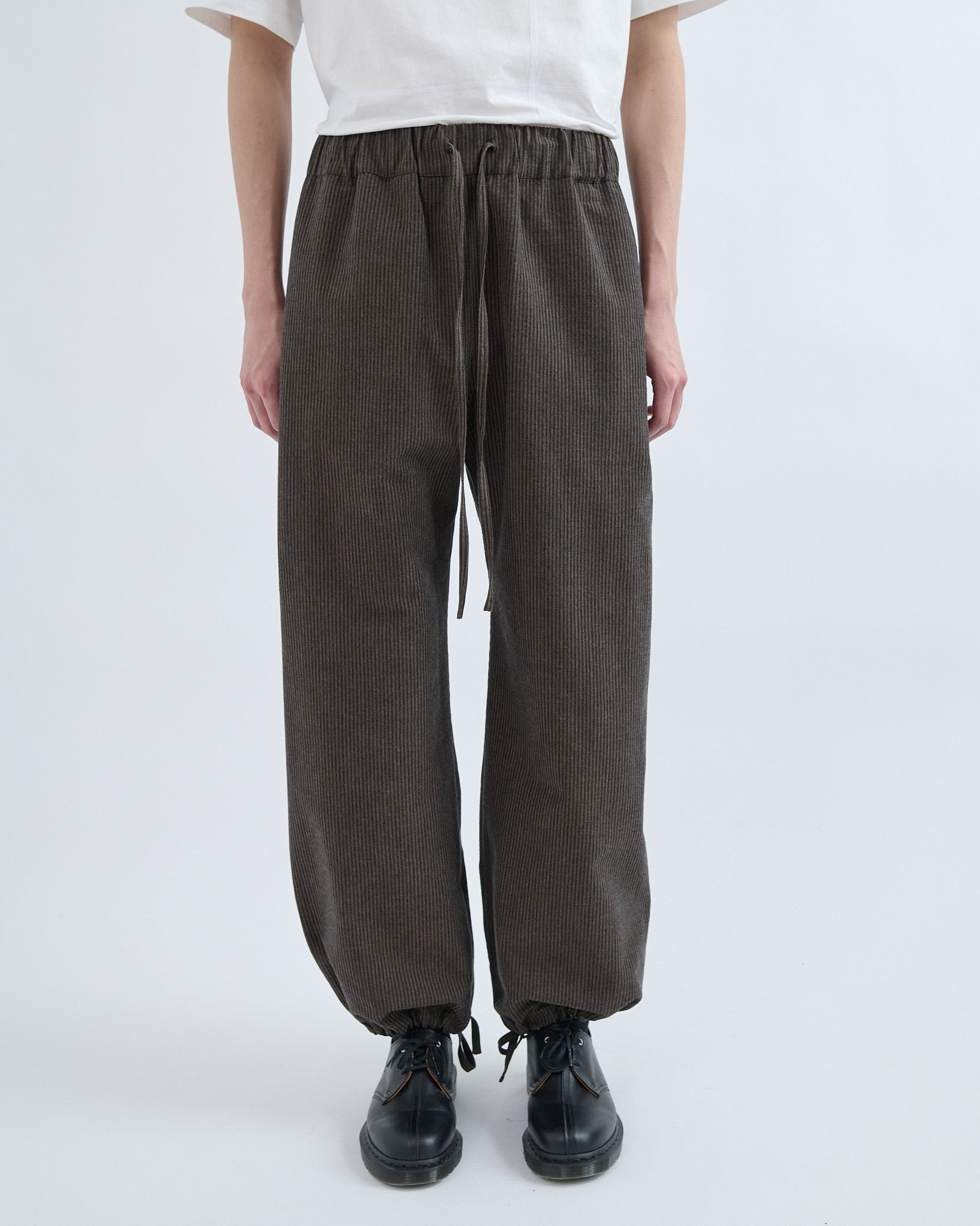 Siesta Trouser - Brown/Navy Stripe