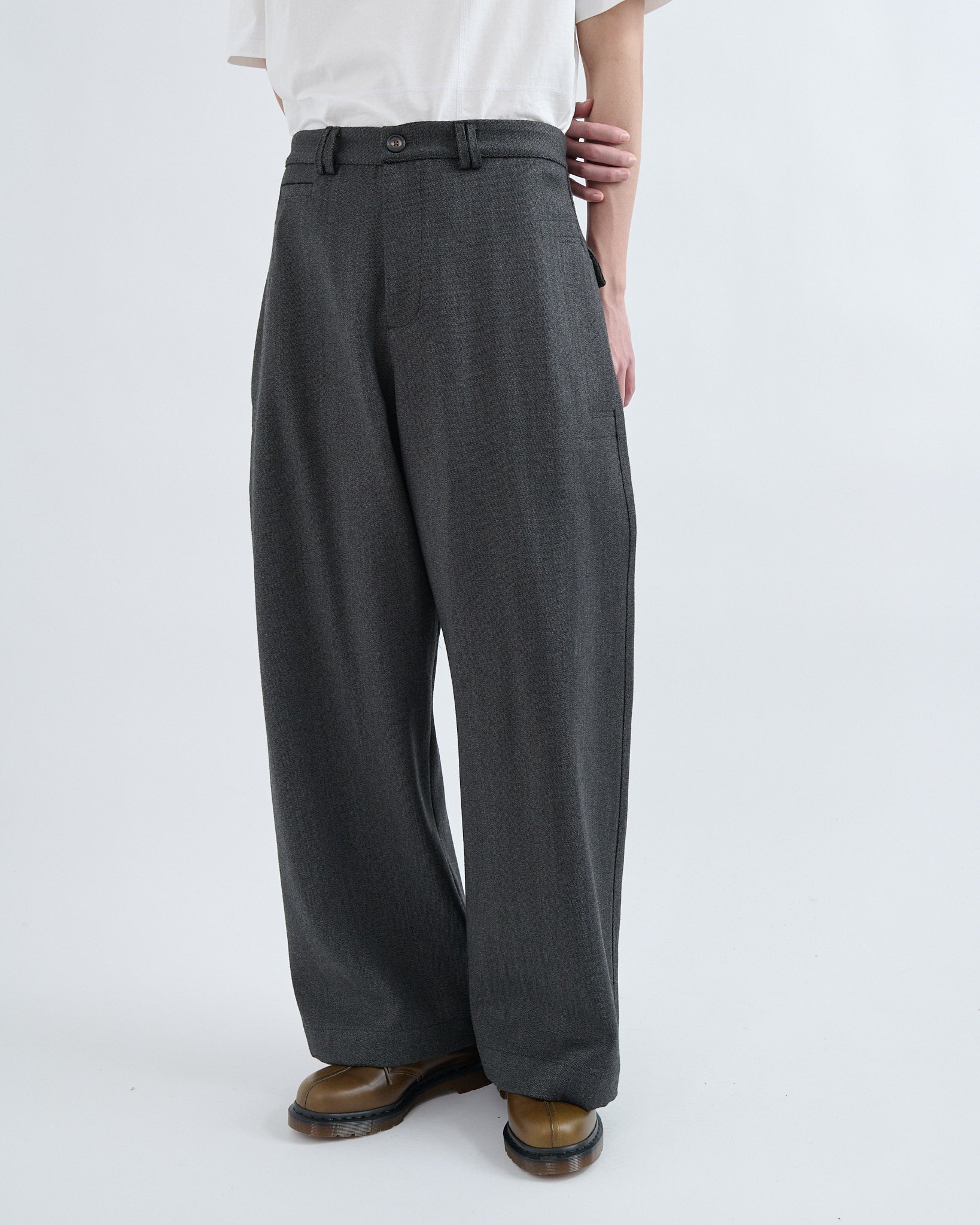 AW26 Bebington Trouser - Grey Blue