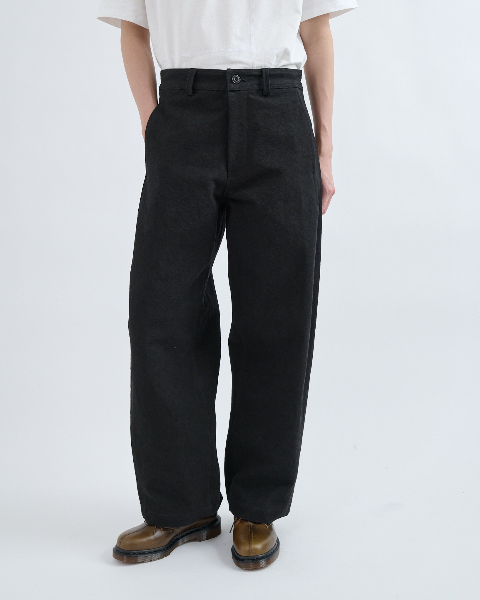 Mainichi Trouser (Unisex) - Canvas Black