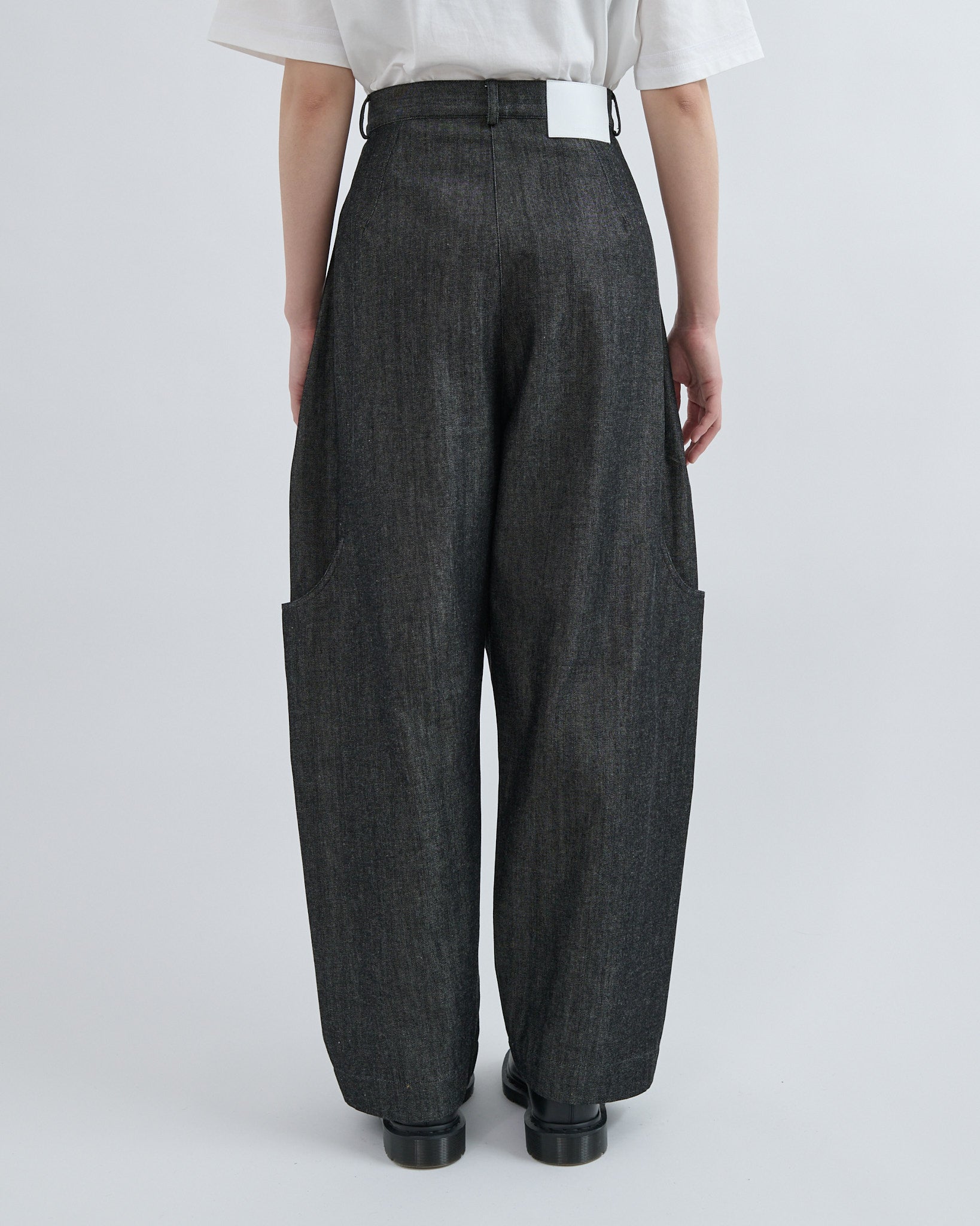 Malay Trouser Denim - Raw Black