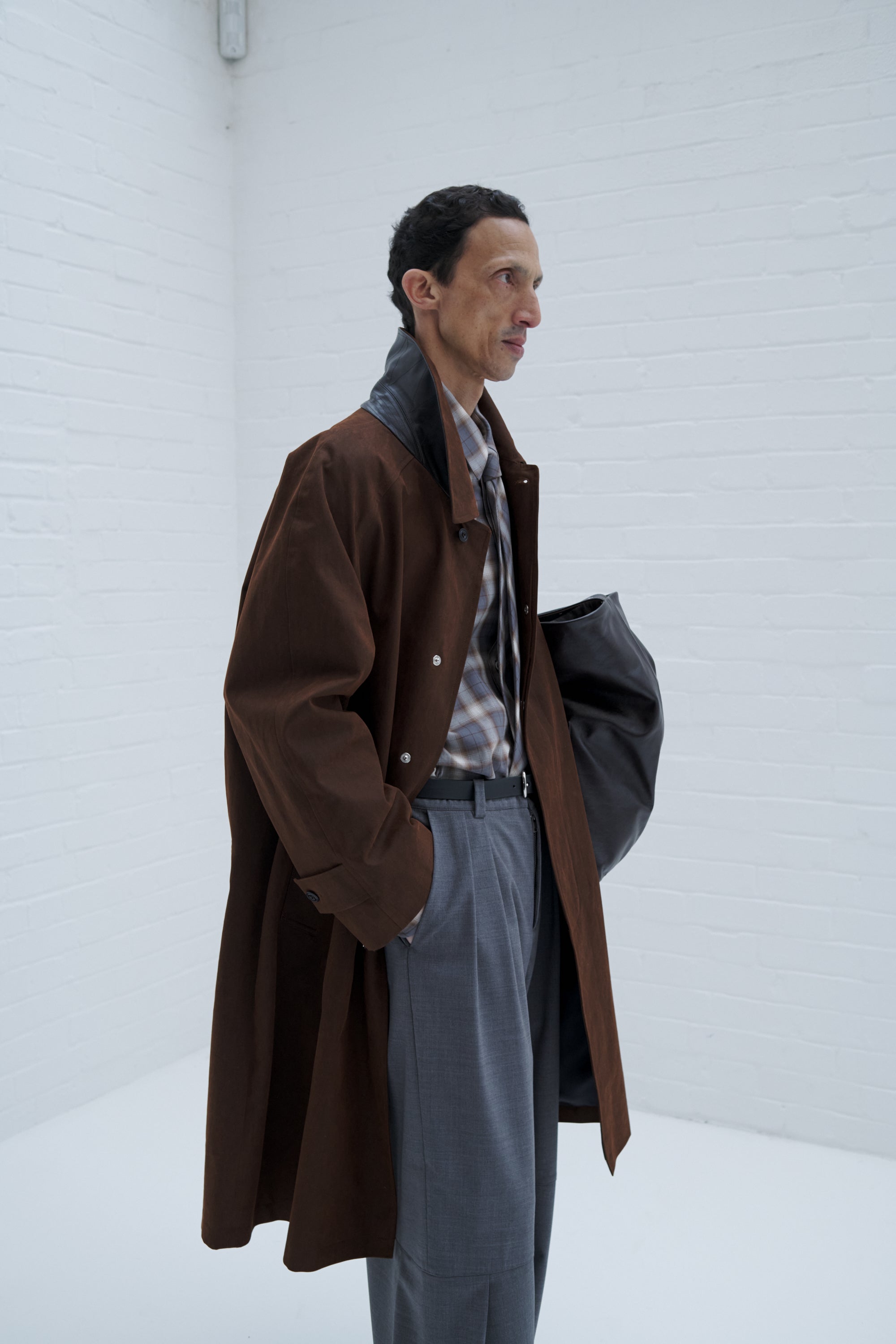 Westminster Overcoat - Bark Brown