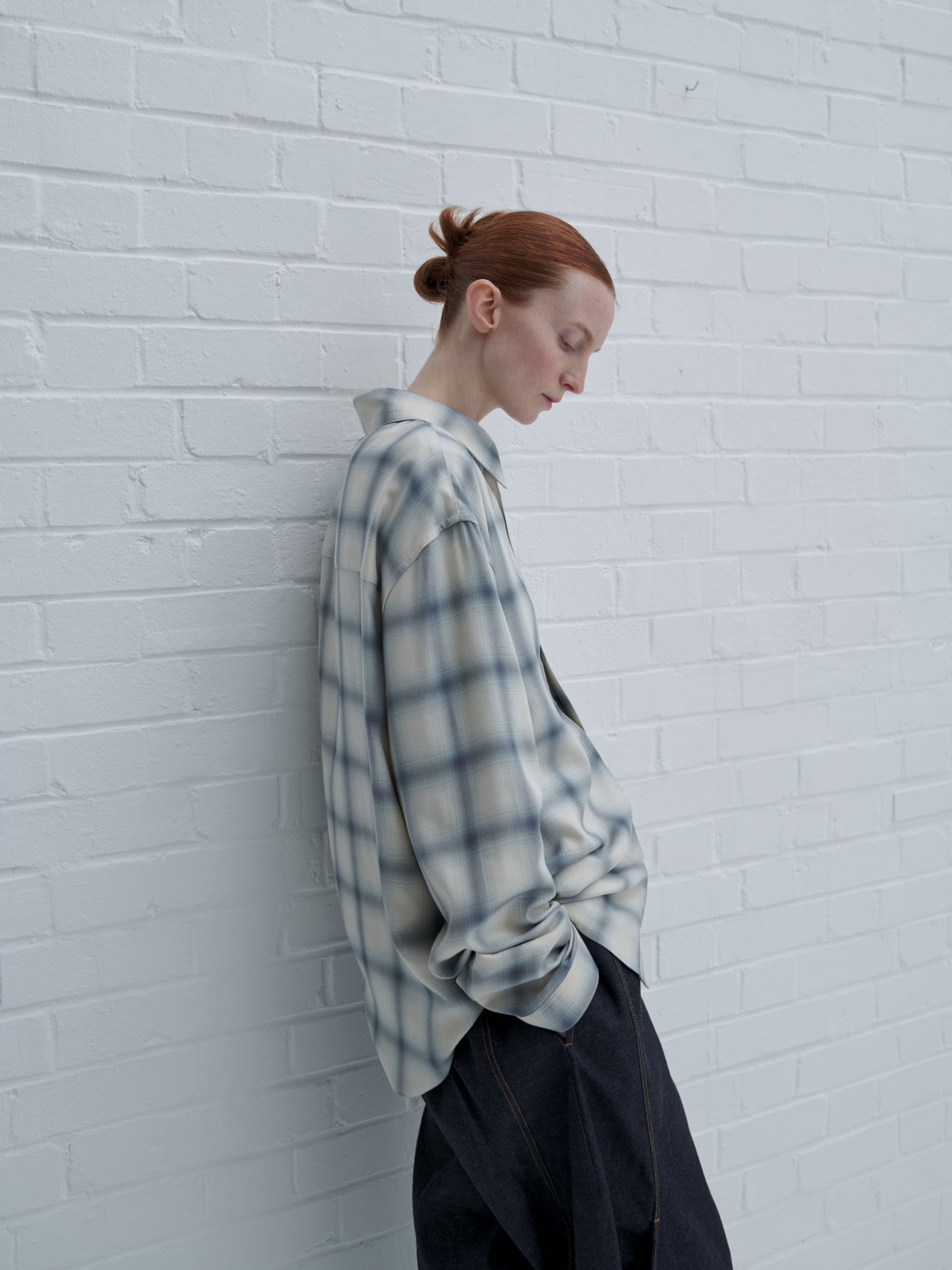 Strano Shirt - Blue/Ivory Check